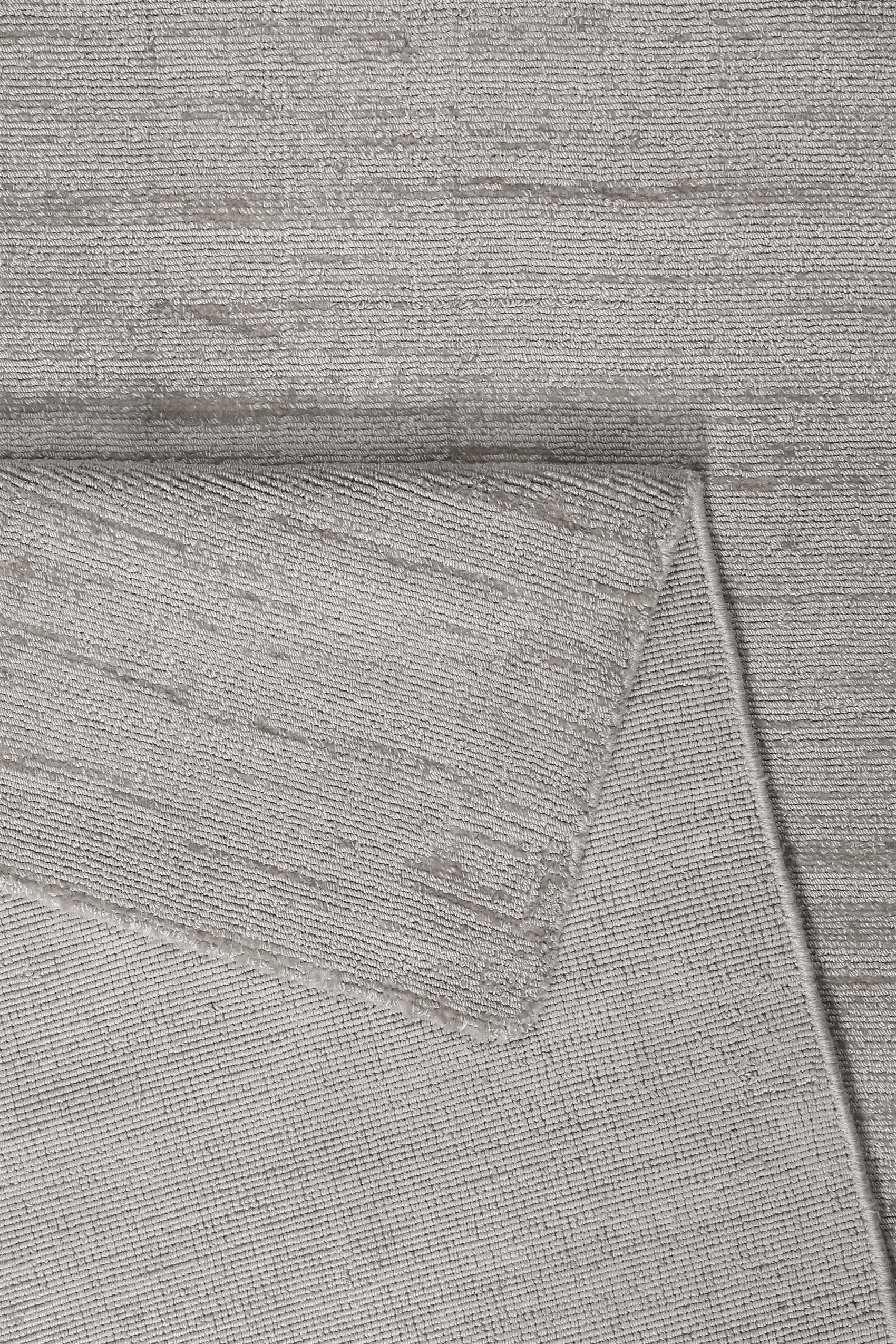 Esprit Kurzflor Teppich Hellgrau 