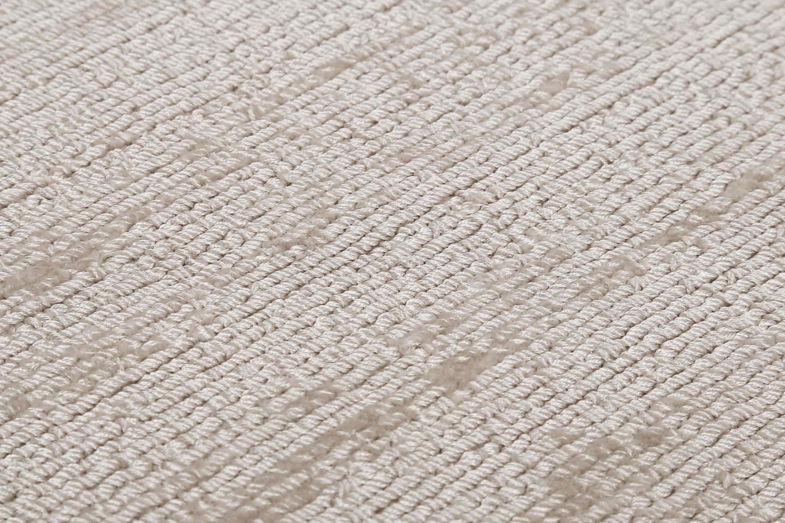 Esprit Kurzflor Teppich Rund Creme Beige » Gil « - Ansicht 5
