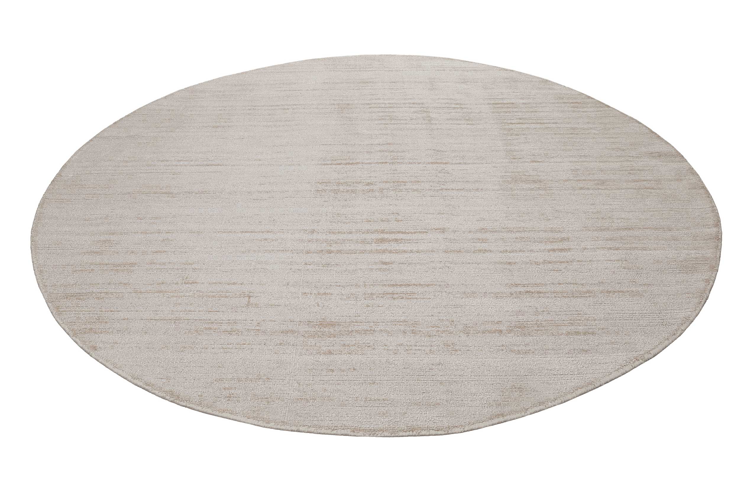Esprit Kurzflor Teppich Rund Creme Beige » Gil « - Ansicht 2