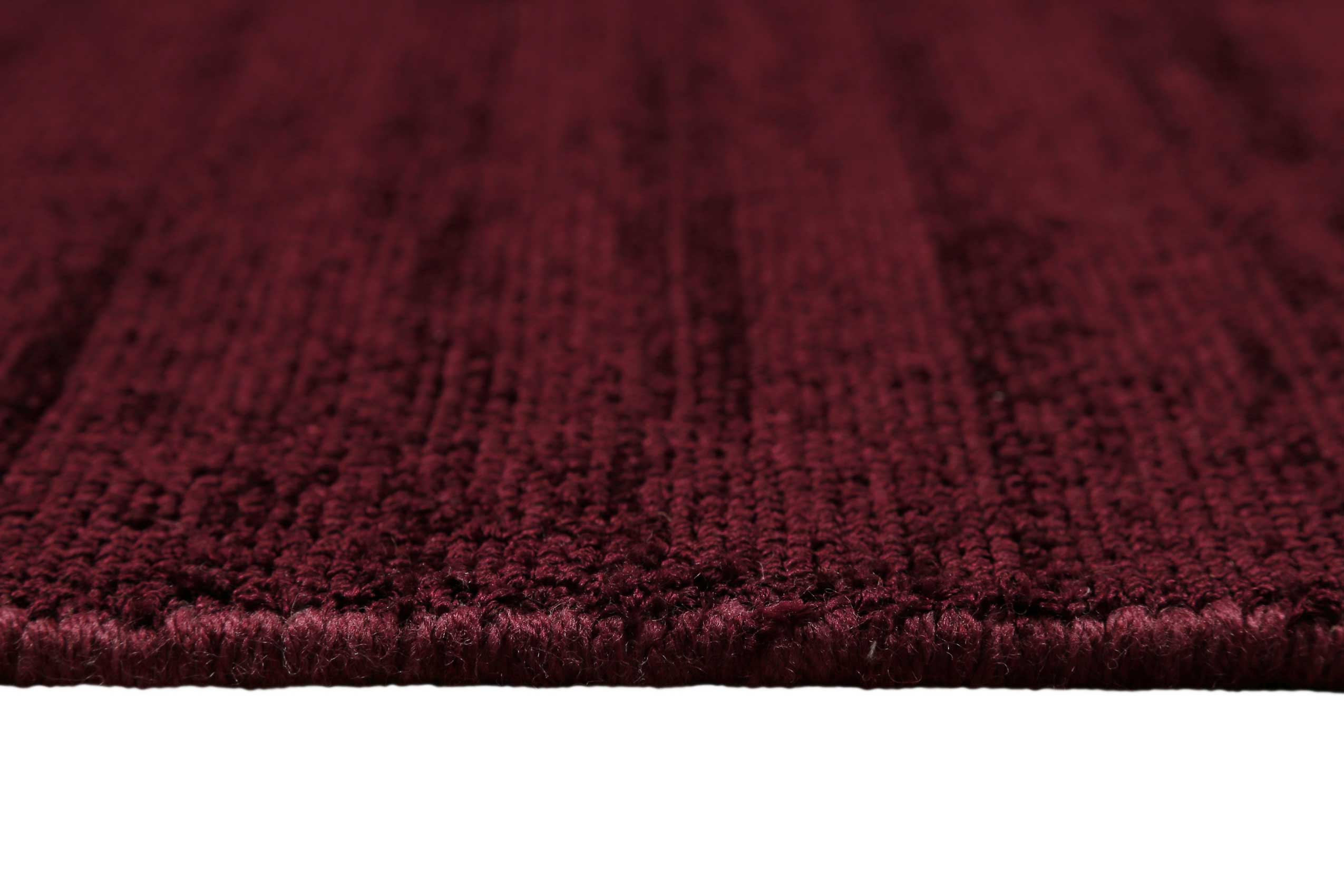 Esprit Kurzflor Teppich Bordeaux Rot » Gil « - Ansicht 4