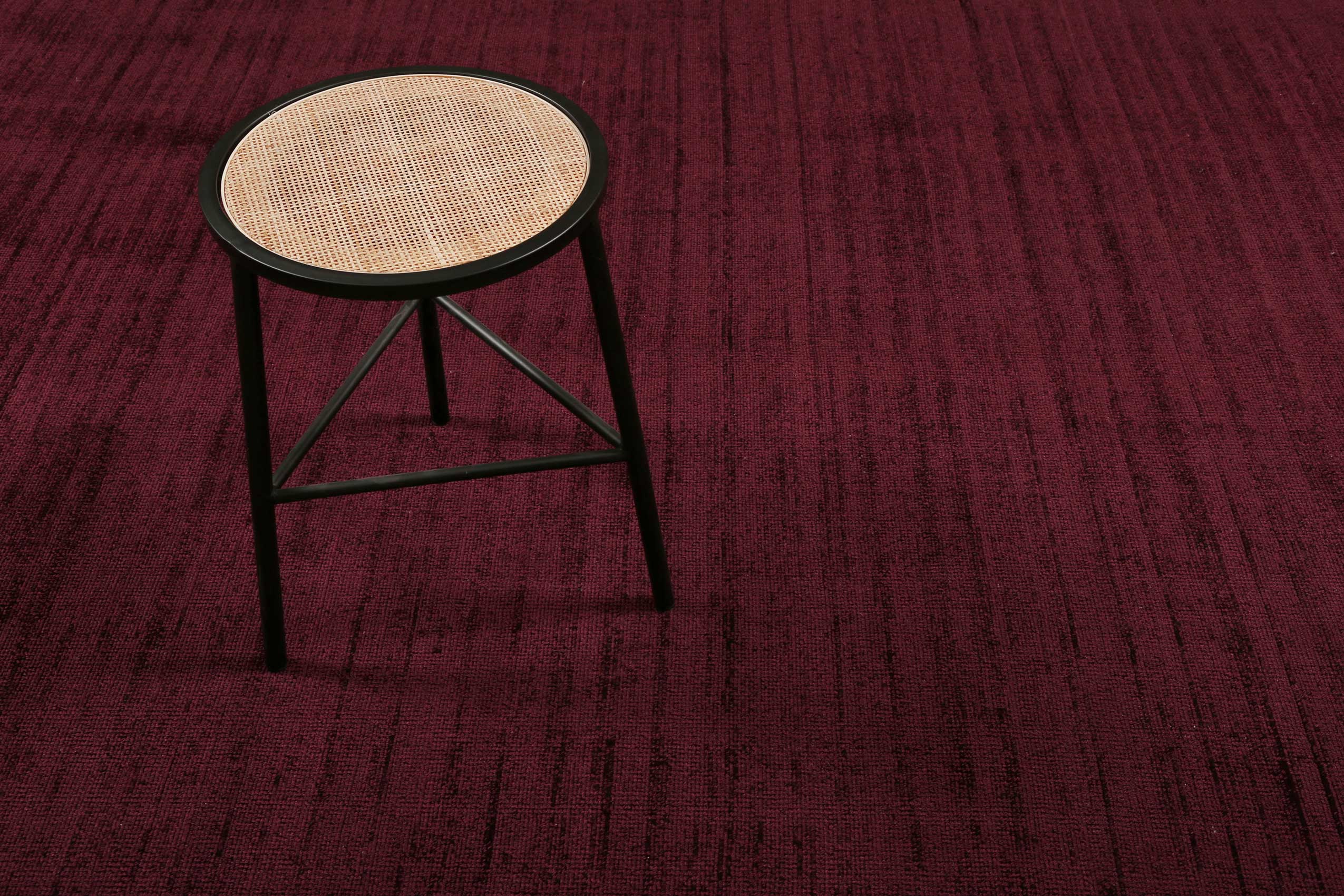 Esprit Kurzflor Teppich Bordeaux Rot » Gil « - Ansicht 6