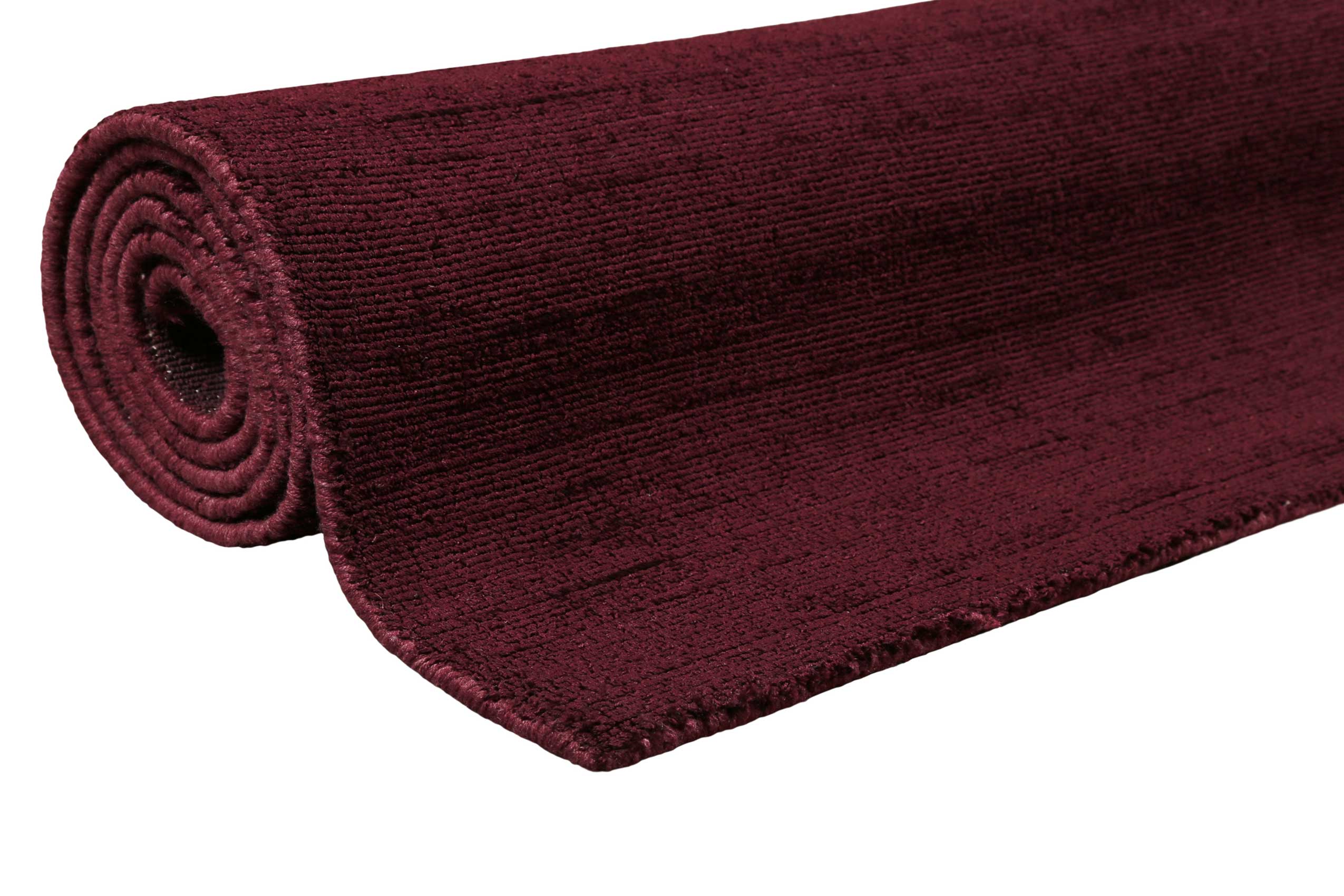 Esprit Kurzflor Teppich Bordeaux Rot » Gil « - Ansicht 7