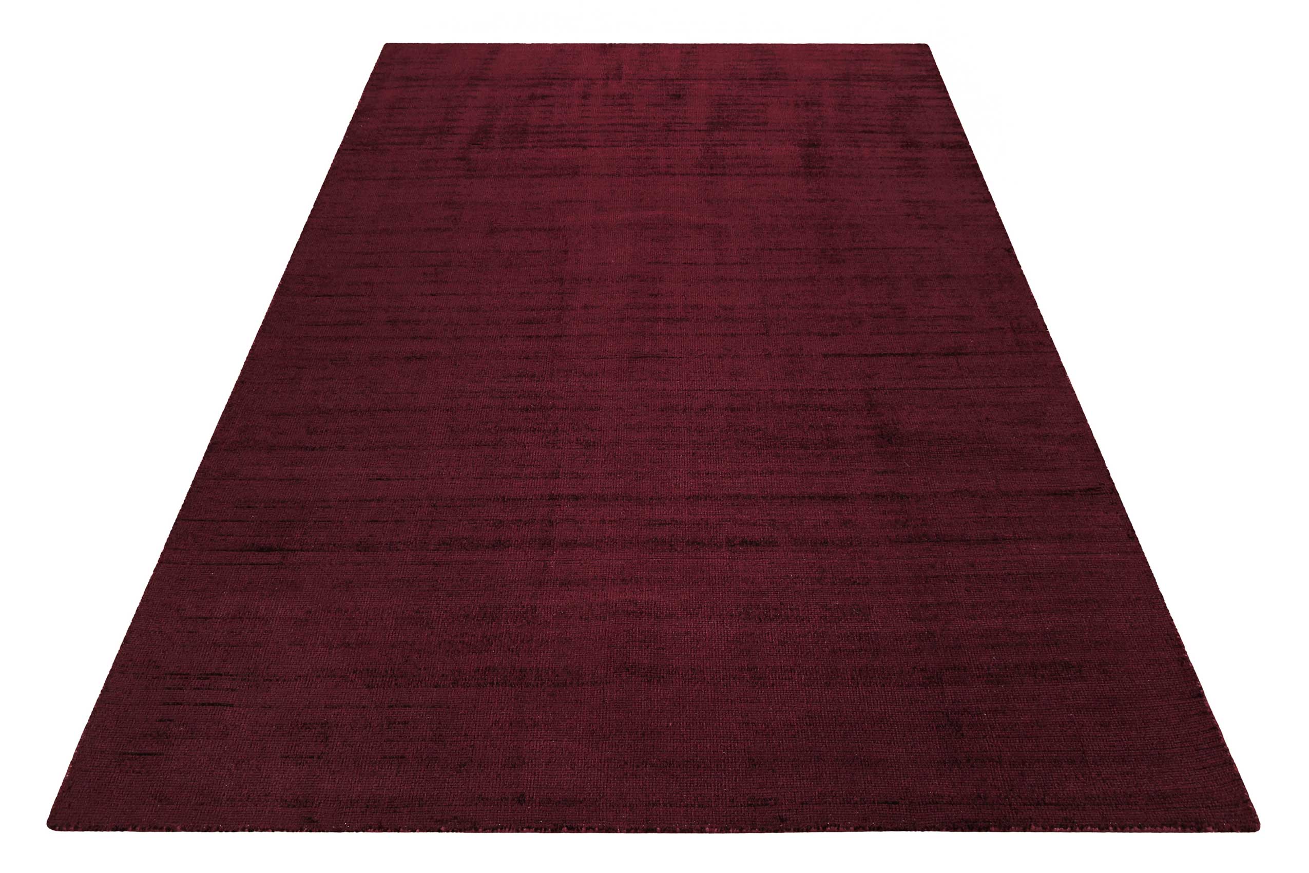 Esprit Kurzflor Teppich Bordeaux Rot » Gil « | Weconhome Shop