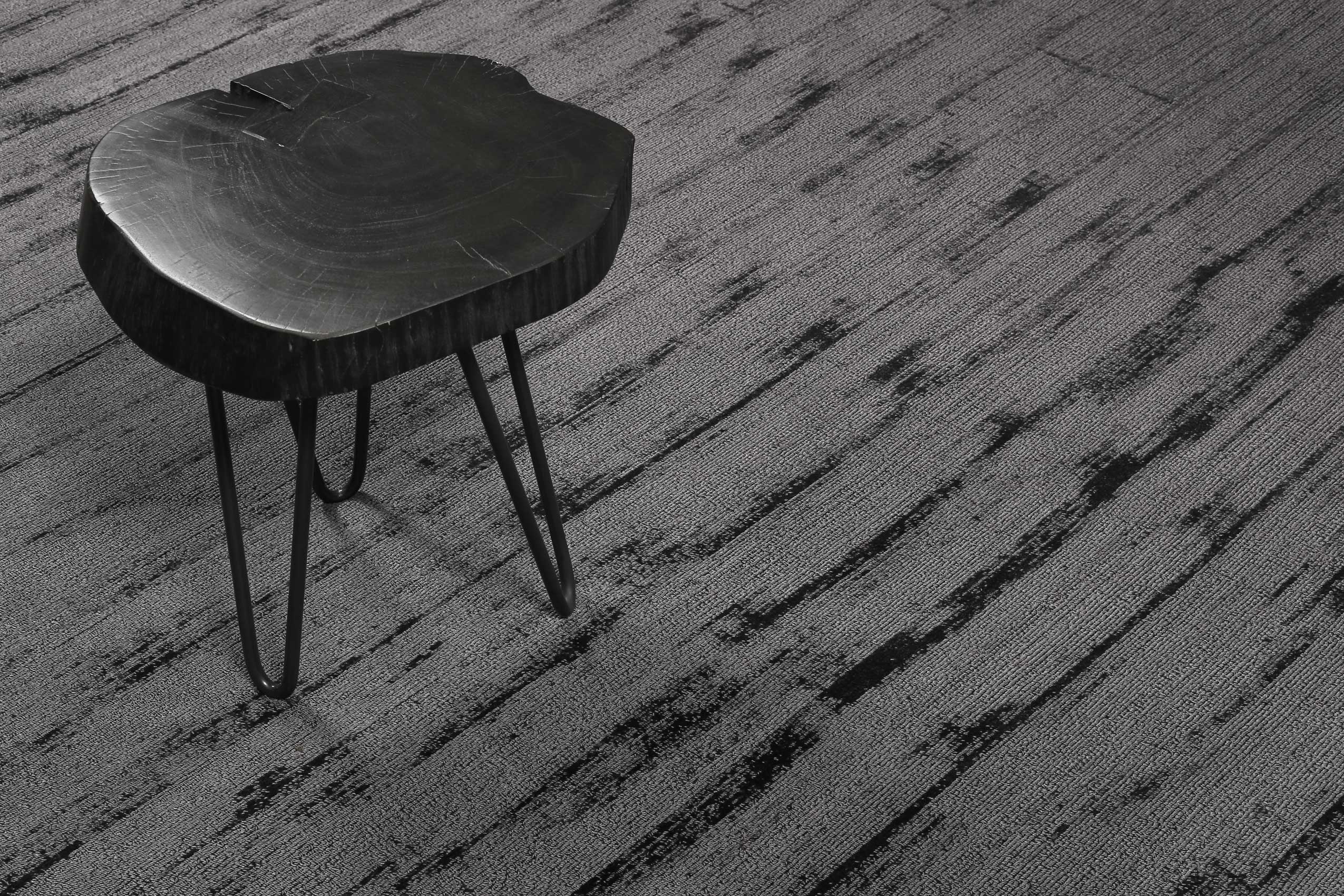 Esprit Kurzflor Teppich Rund Grau 