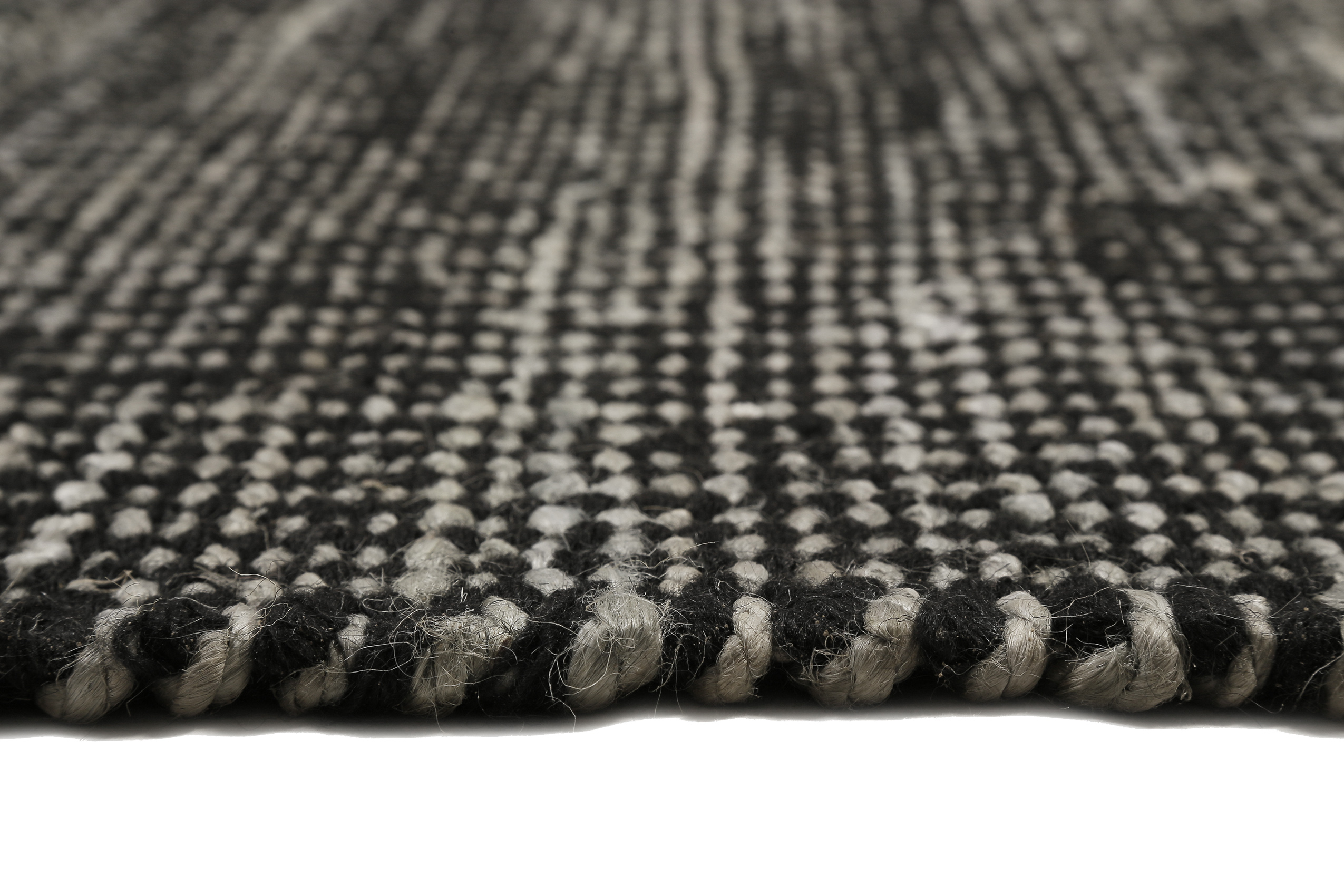 Esprit Kelim Teppich Grau Schwarz aus Jute & Wolle » Gobi « - Ansicht 5