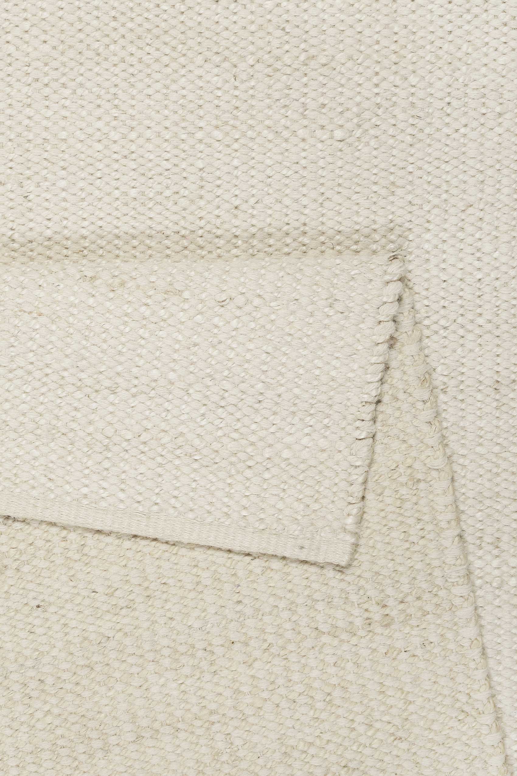 Esprit Kelim Teppich Creme Weiß aus Jute & Wolle 