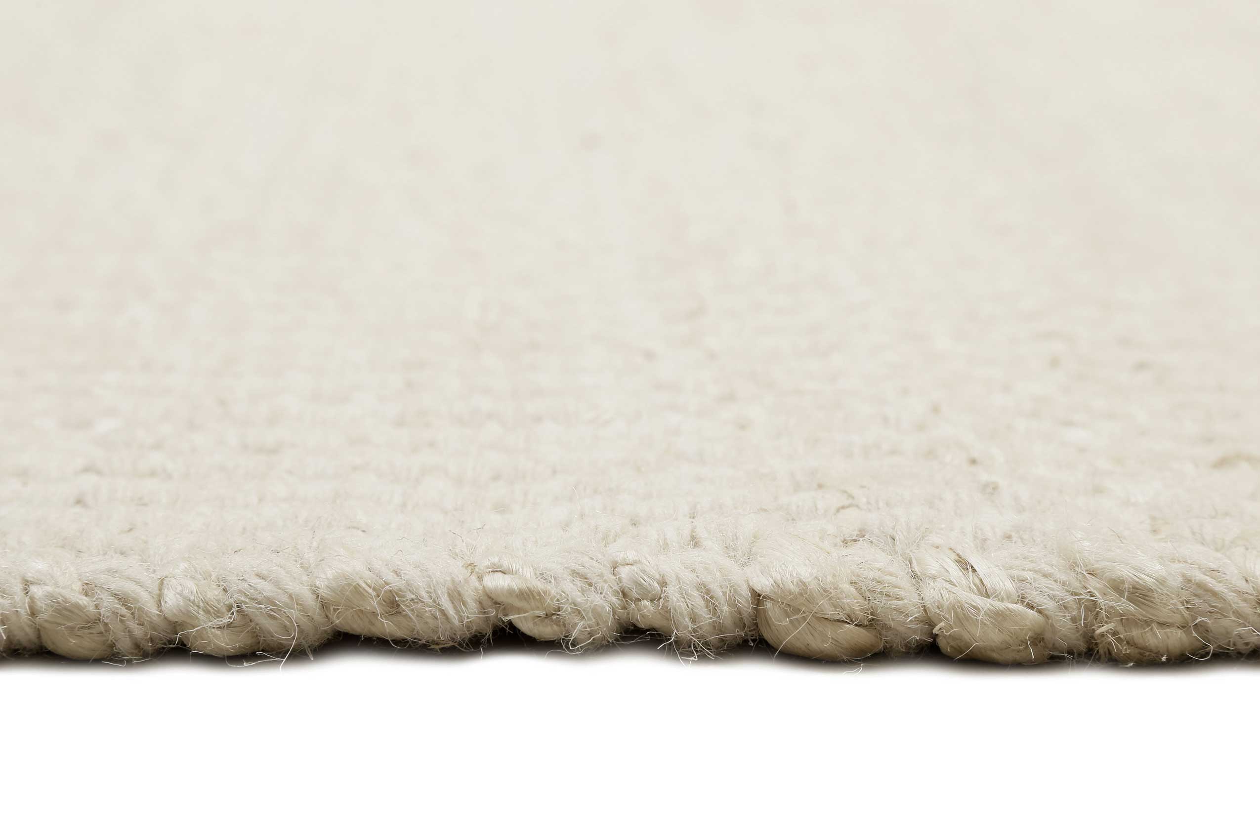 Esprit Kelim Teppich Creme Weiß aus Jute & Wolle 