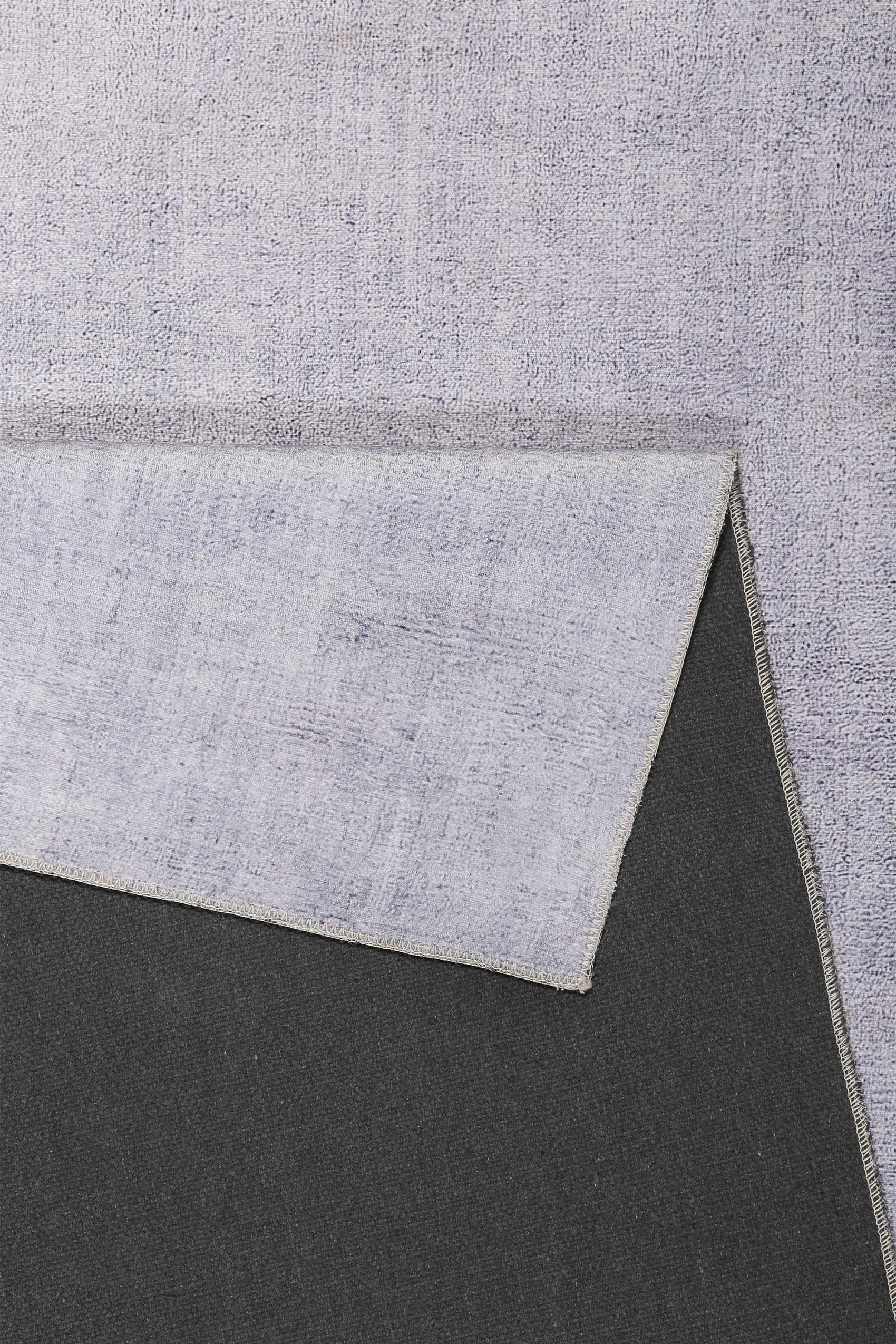Esprit Teppich Grau Kurzflor 