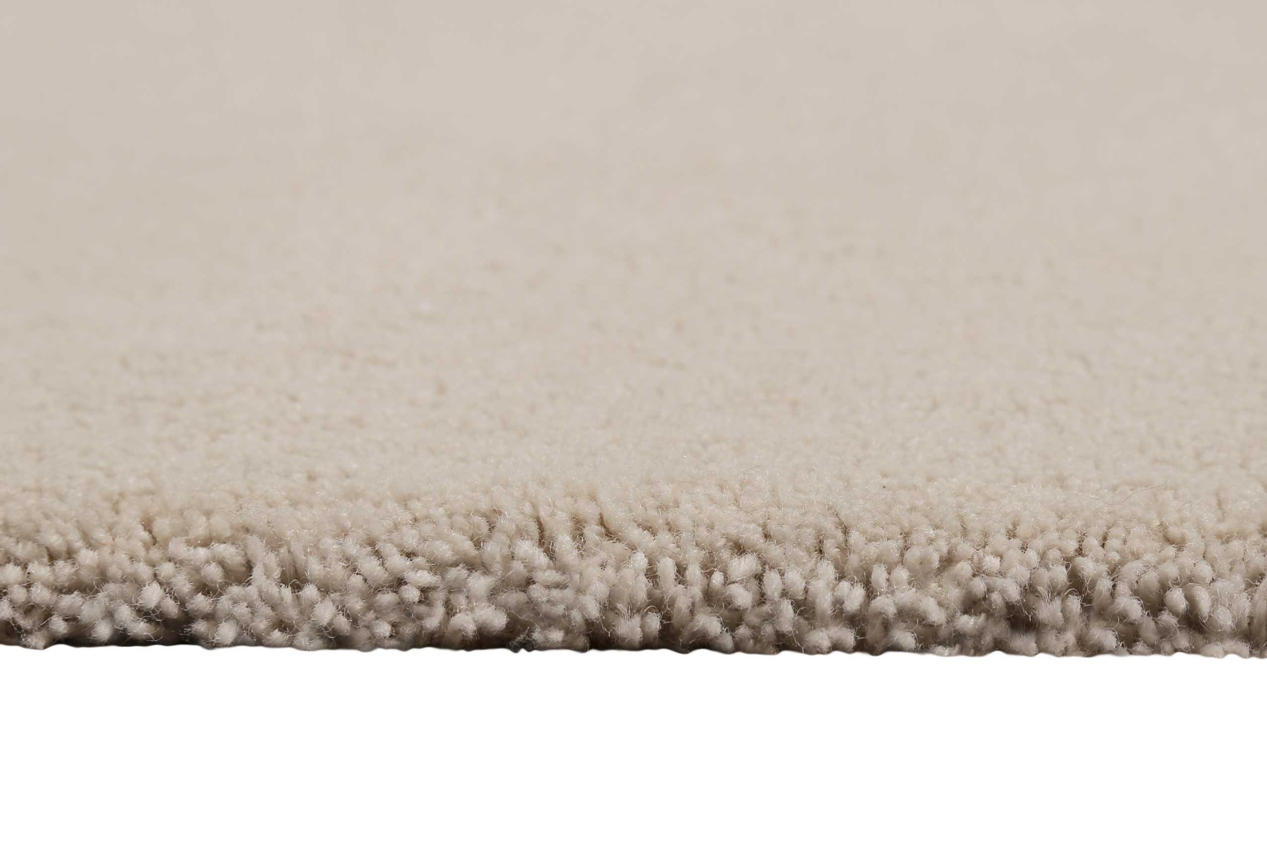 Esprit Wollteppich Sand Beige Hochflor 