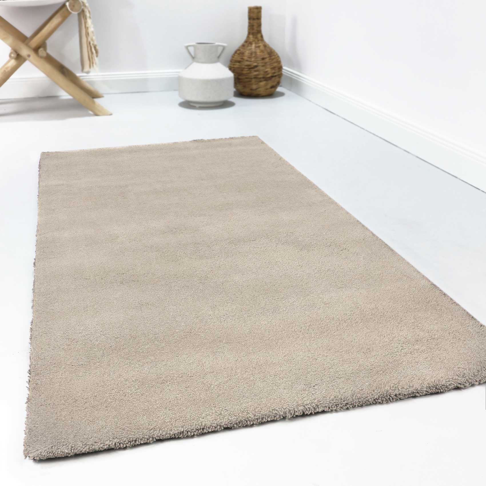 Esprit Wollteppich Sand Beige Hochflor » Greenwood Rug « - Ansicht 1