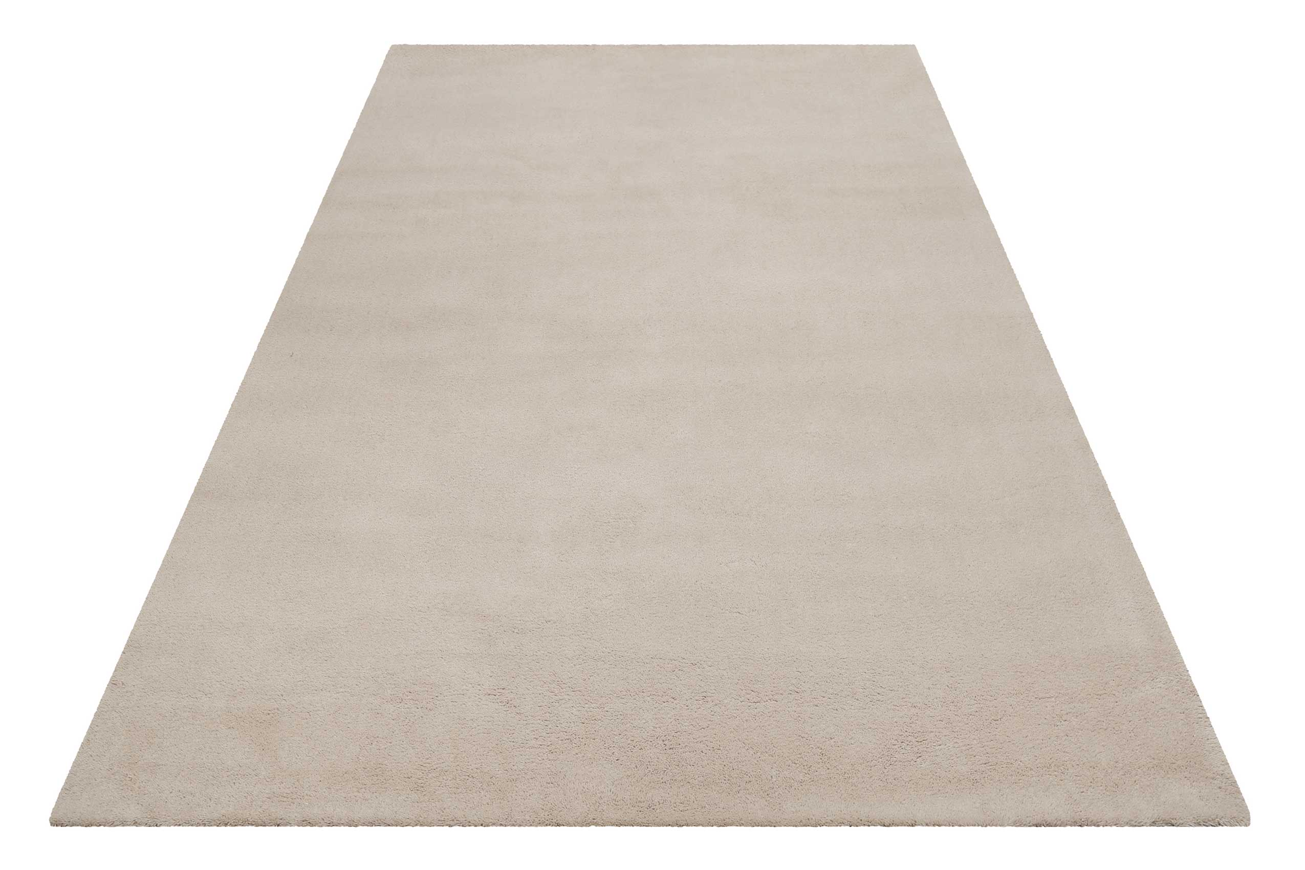 Esprit Wollteppich Sand Beige Hochflor 