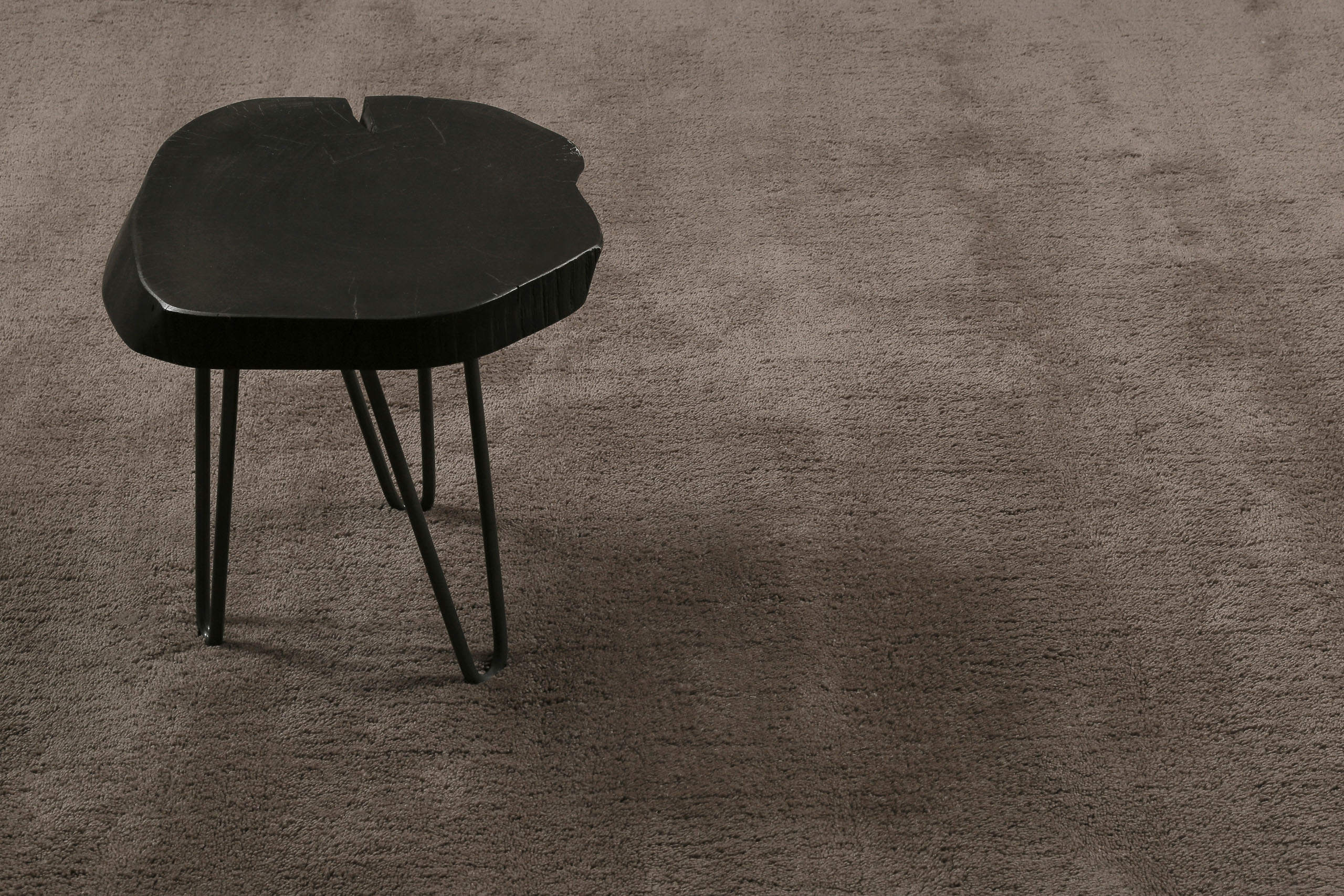 Esprit Wollteppich Braun Hochflor 