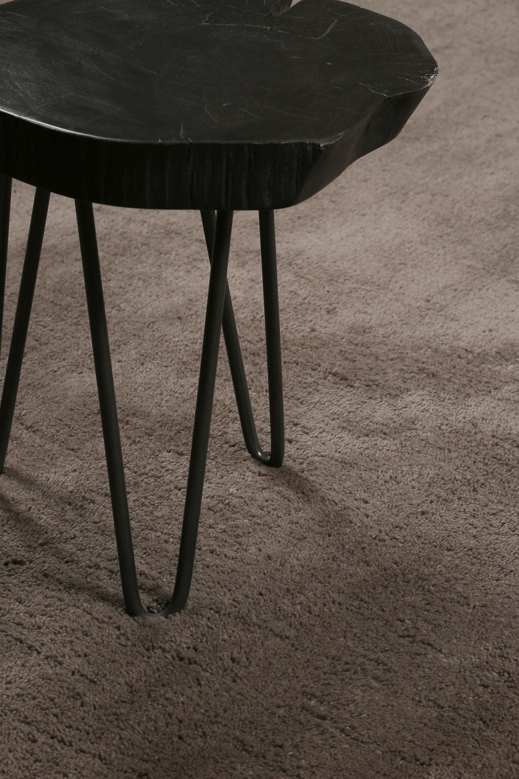 Esprit Wollteppich Braun Hochflor 