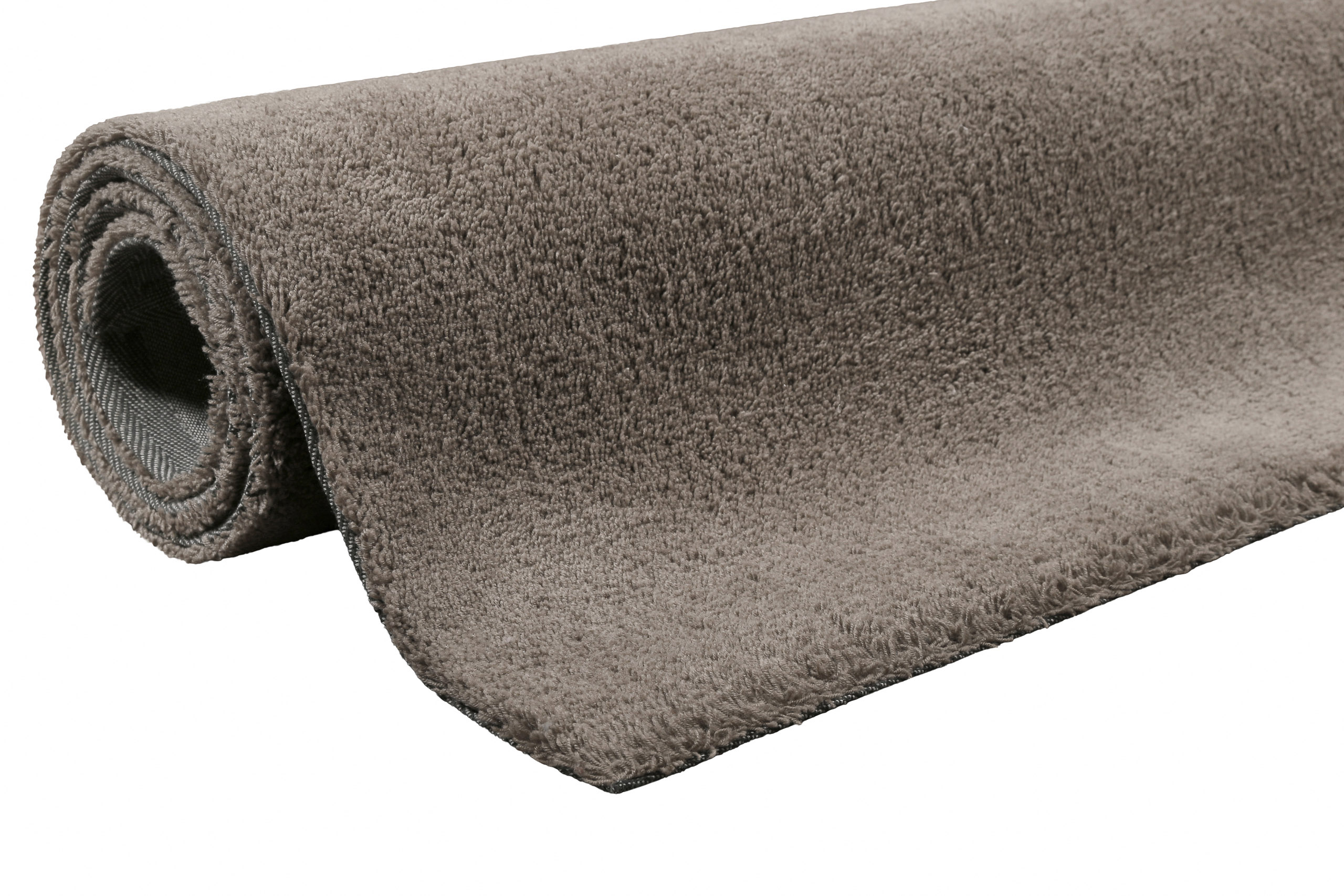 Esprit Wollteppich Braun Hochflor 