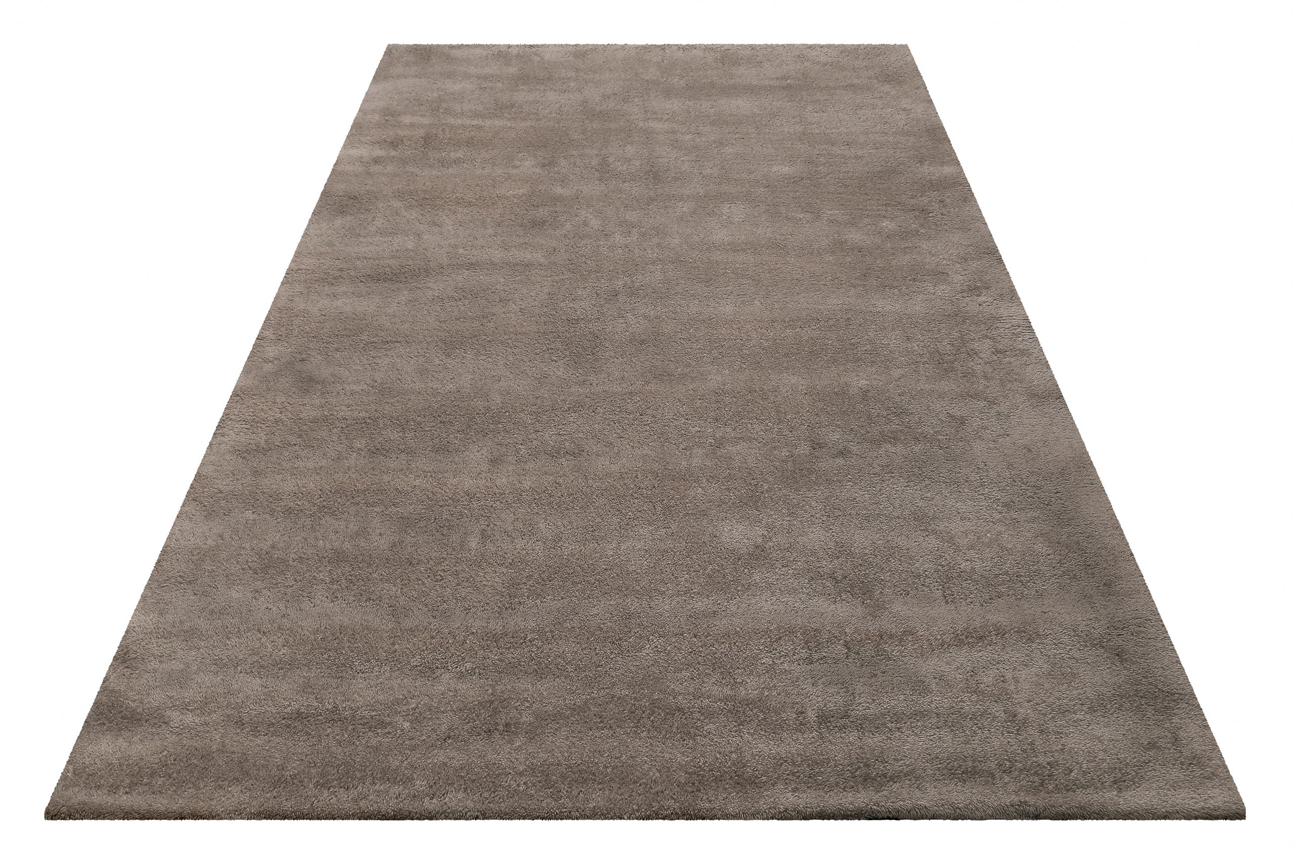 Esprit Wollteppich Braun Hochflor 