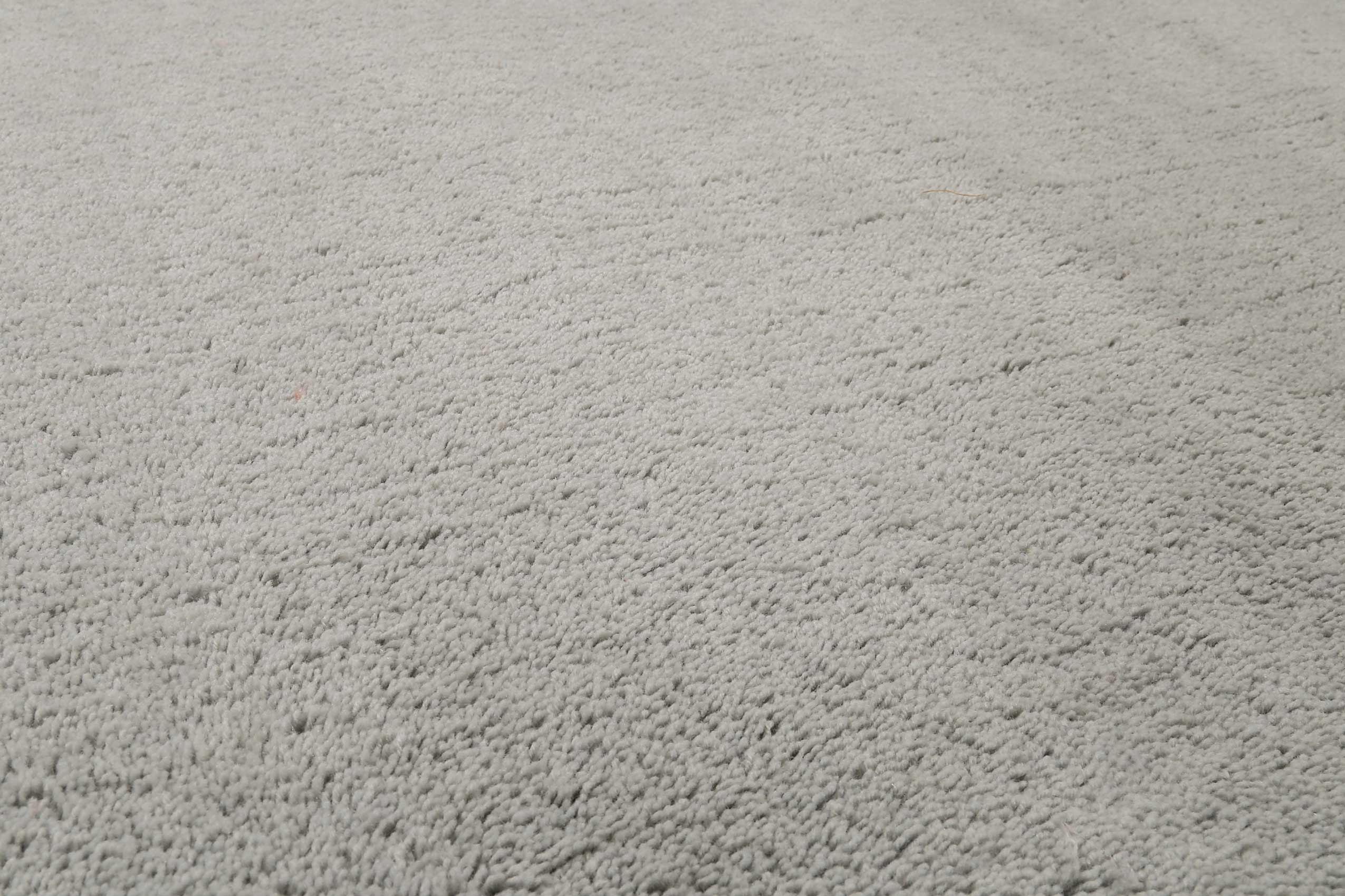 Esprit Wollteppich Hellgrau Hochflor 