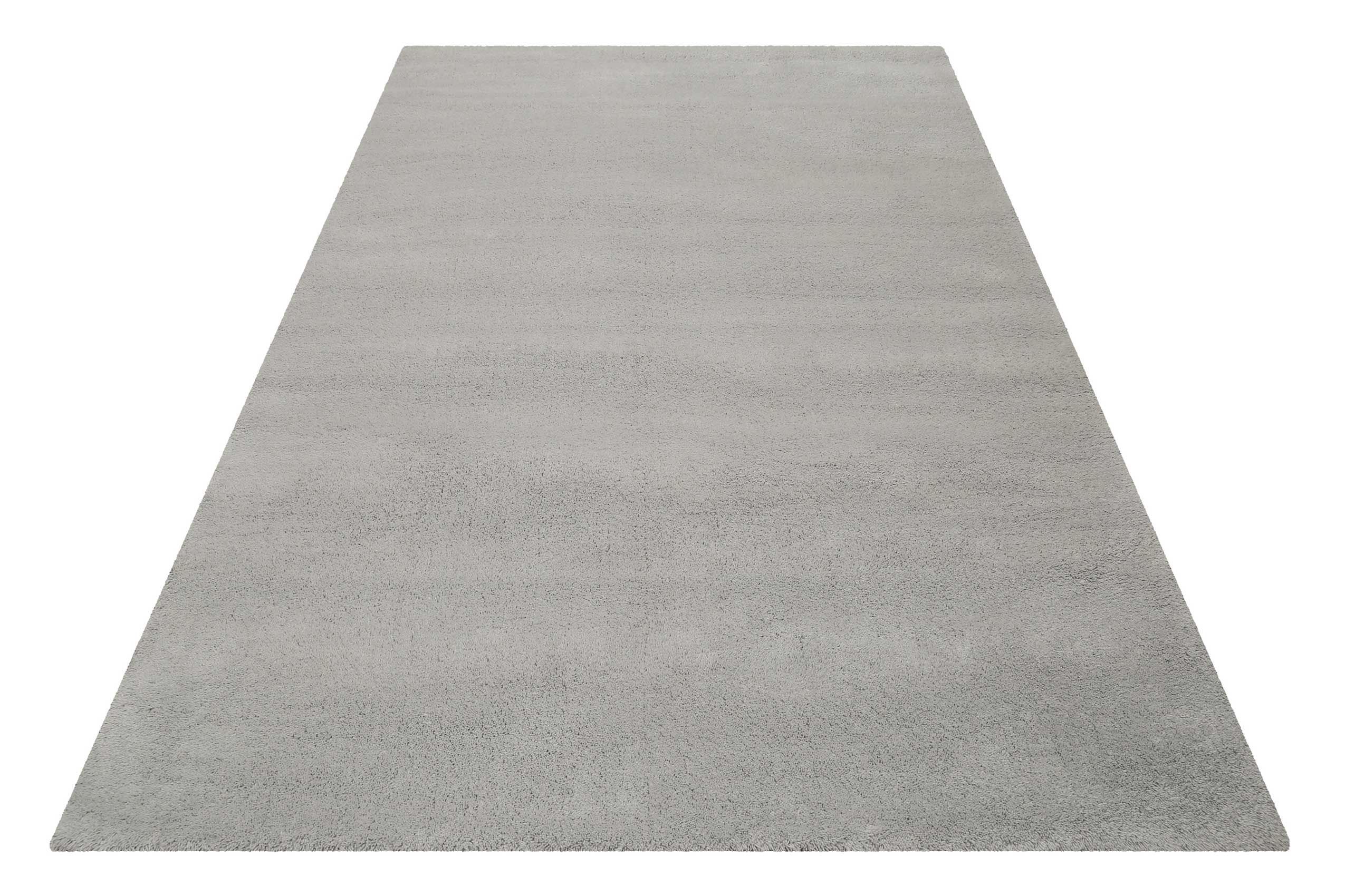 Esprit Wollteppich Hellgrau Hochflor 