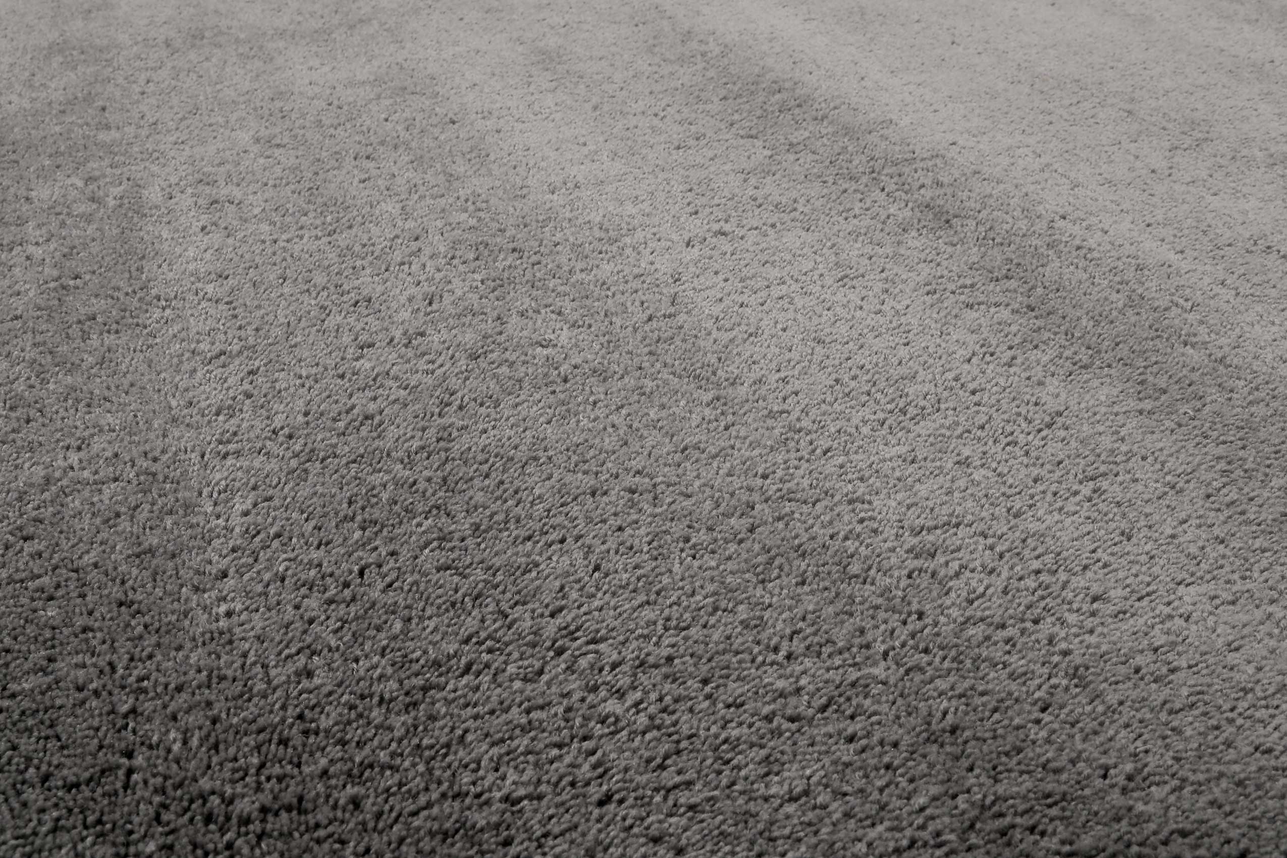 Esprit Wollteppich Grau Hochflor 