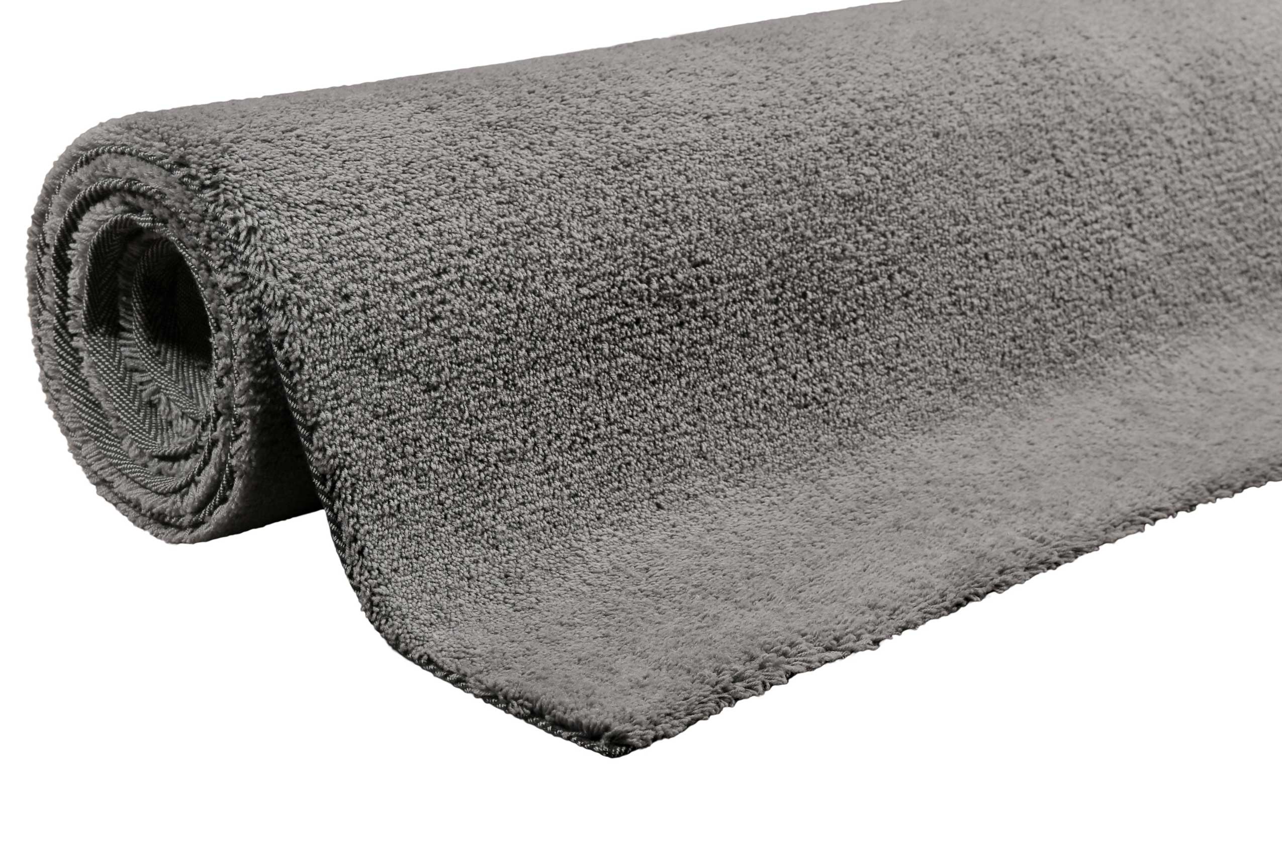 Esprit Wollteppich Grau Hochflor 