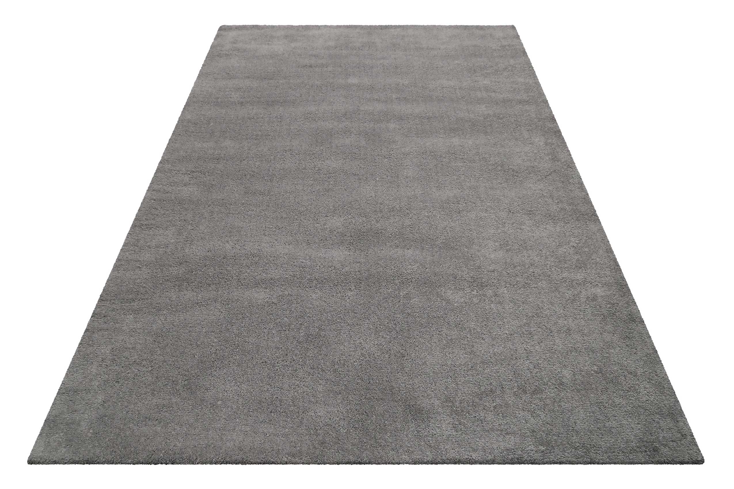 Esprit Wollteppich Grau Hochflor 