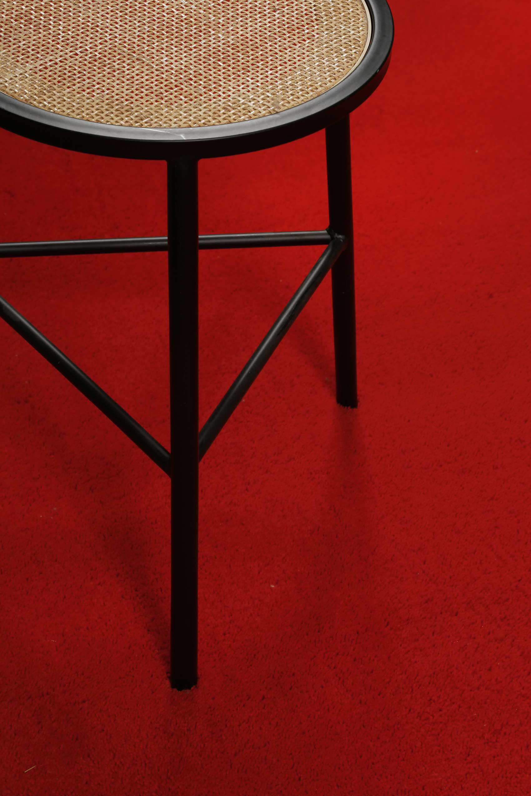 Esprit Wollteppich Rot Hochflor 