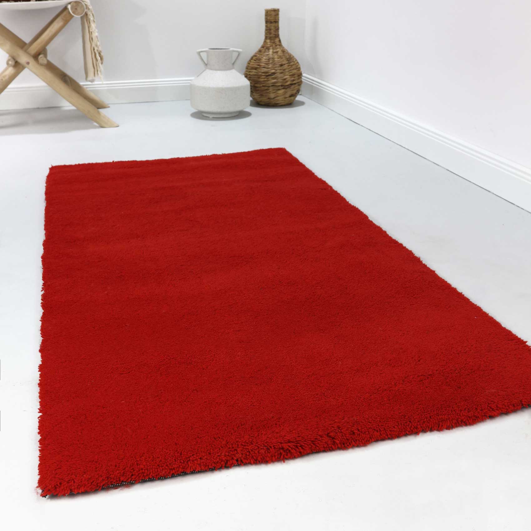 Esprit Wollteppich Rot Hochflor » Greenwood Rug « - Ansicht 1