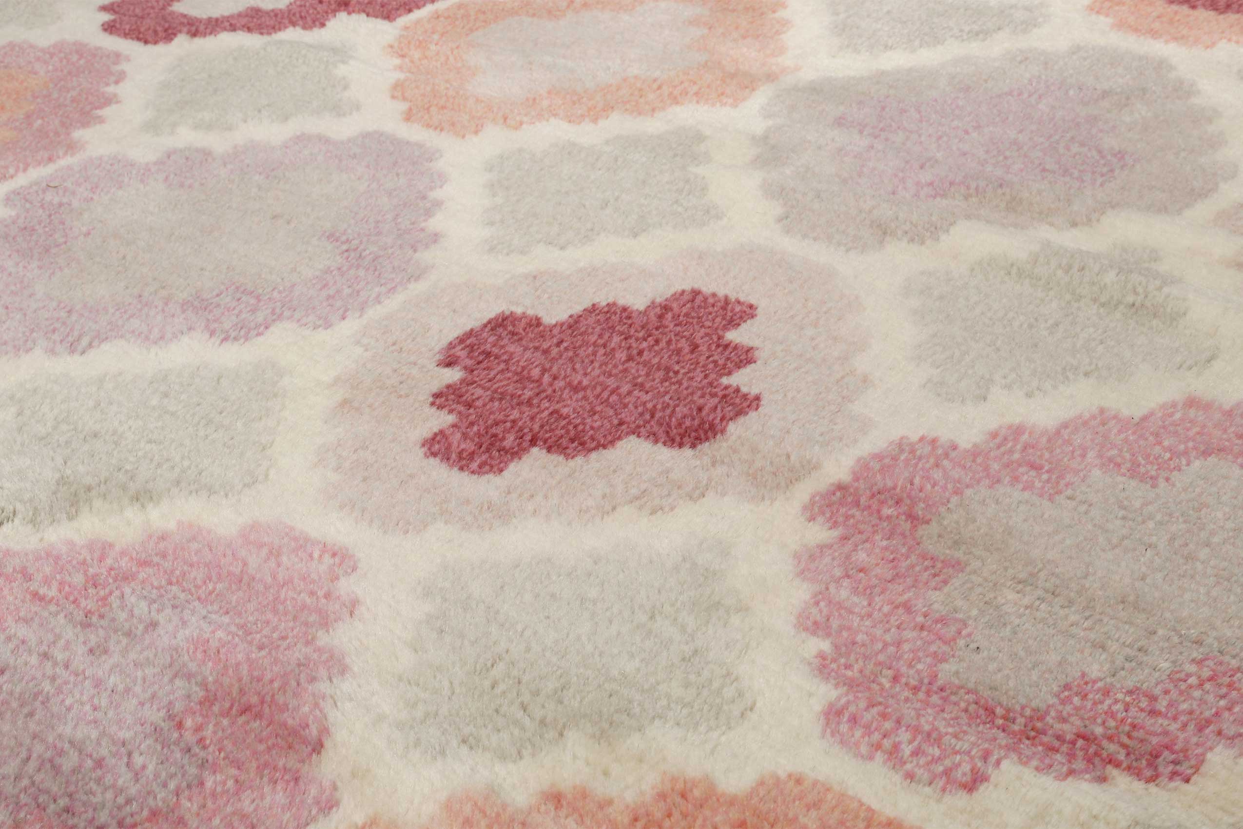 Esprit Kelim Teppich Bunt Pastell aus Wolle » Nilas Haute « - Ansicht 5