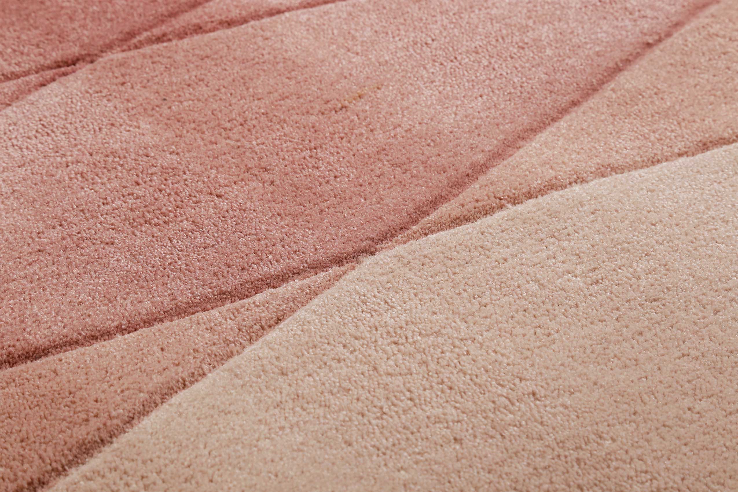 Esprit Teppich Lachs Rosa Kurzflor » Haux « - Ansicht 5