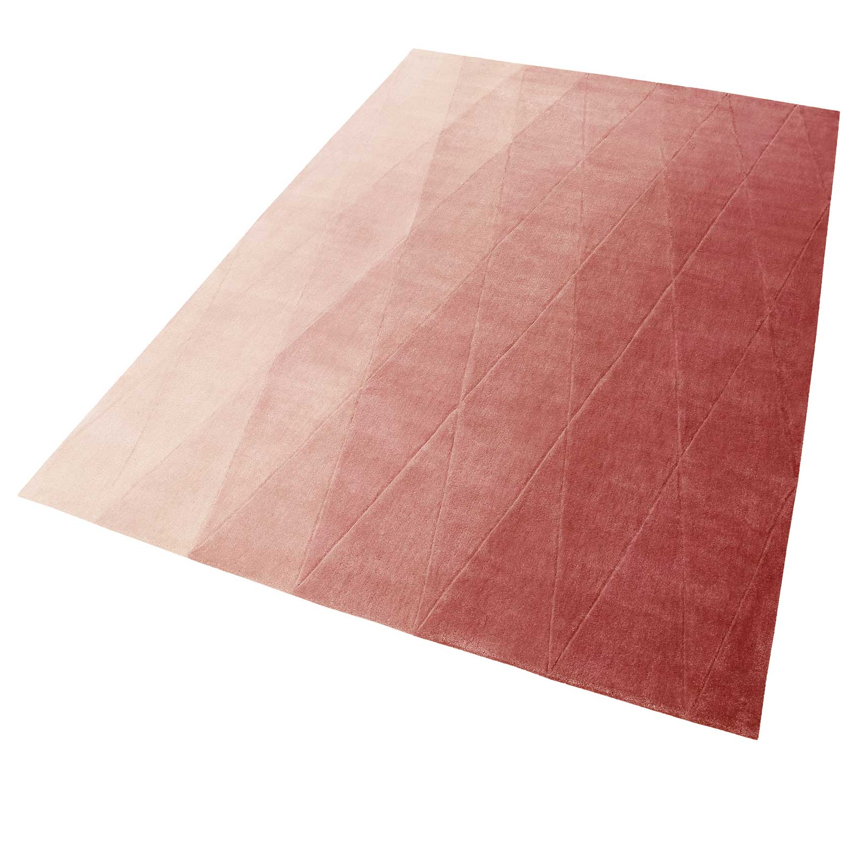 Esprit Teppich Lachs Rosa Kurzflor » Haux « - Ansicht 2