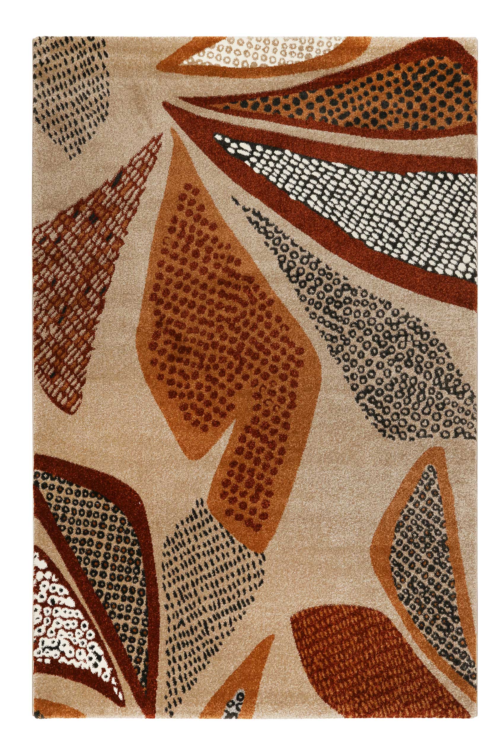 Esprit Teppich Sand Braun Terra Kurzflor 
