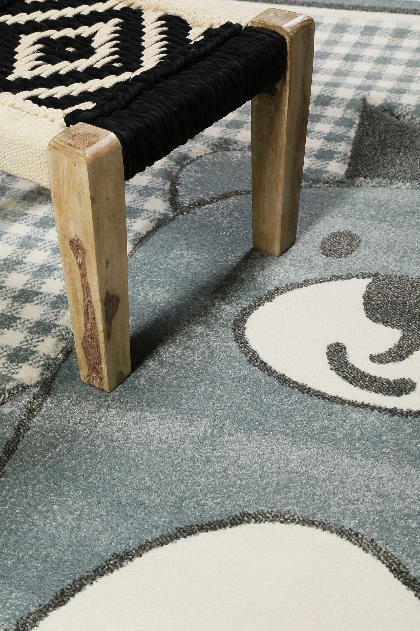 Esprit Kinderteppich Grau Blau » Henry « - Ansicht 5