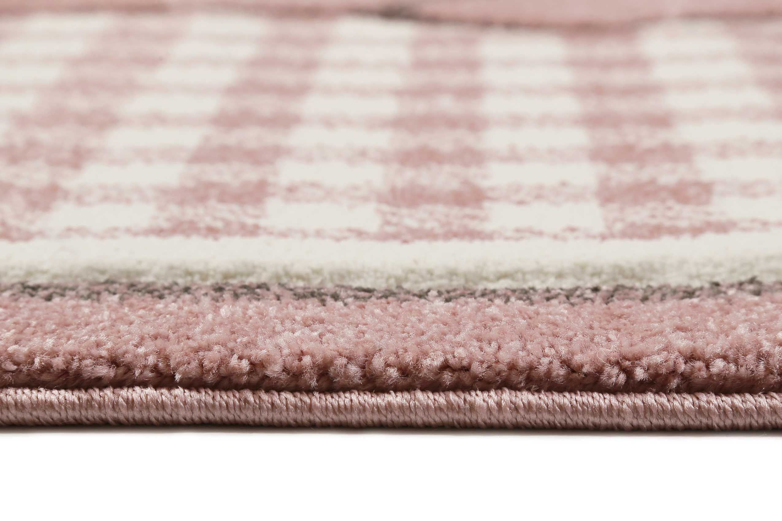 Esprit Kinderteppich Rosa Beige 
