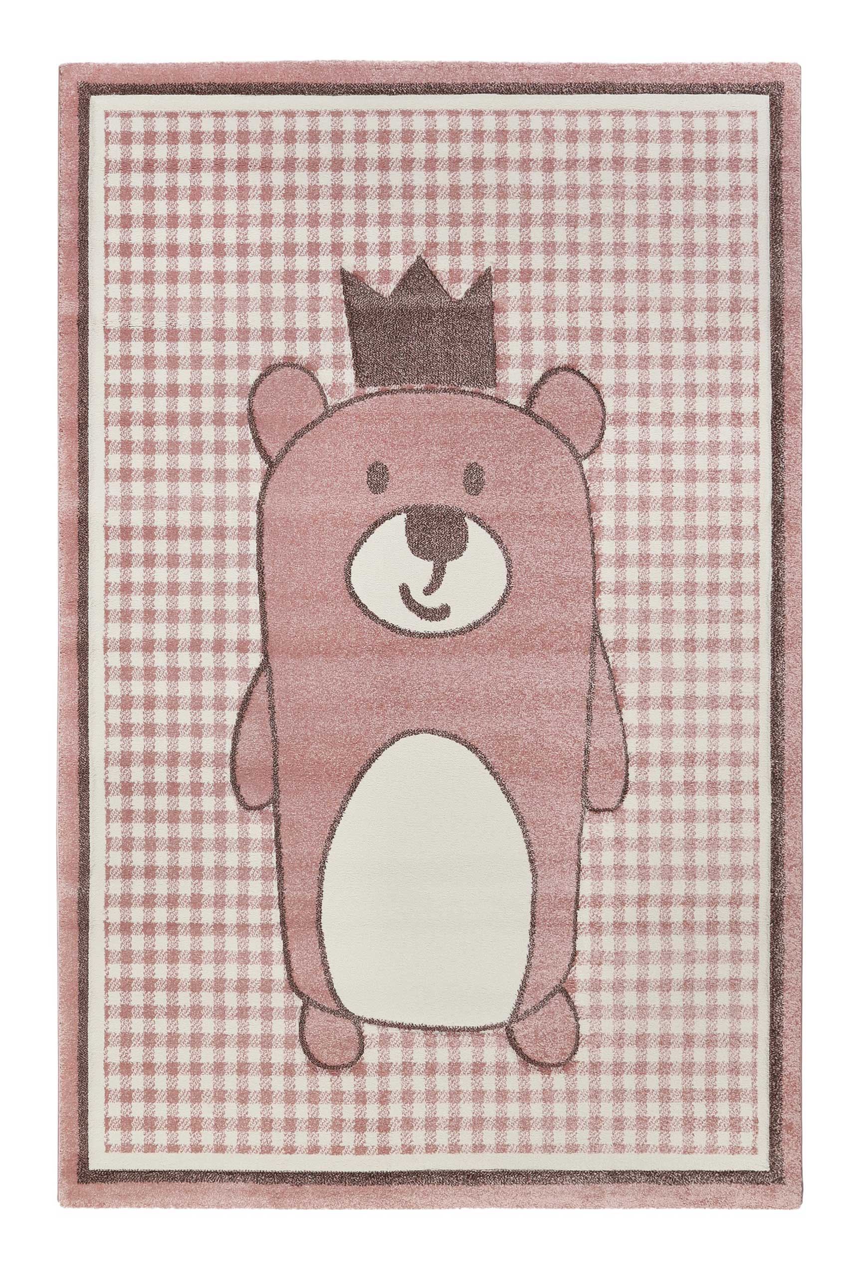 Esprit Kinderteppich Rosa Beige 