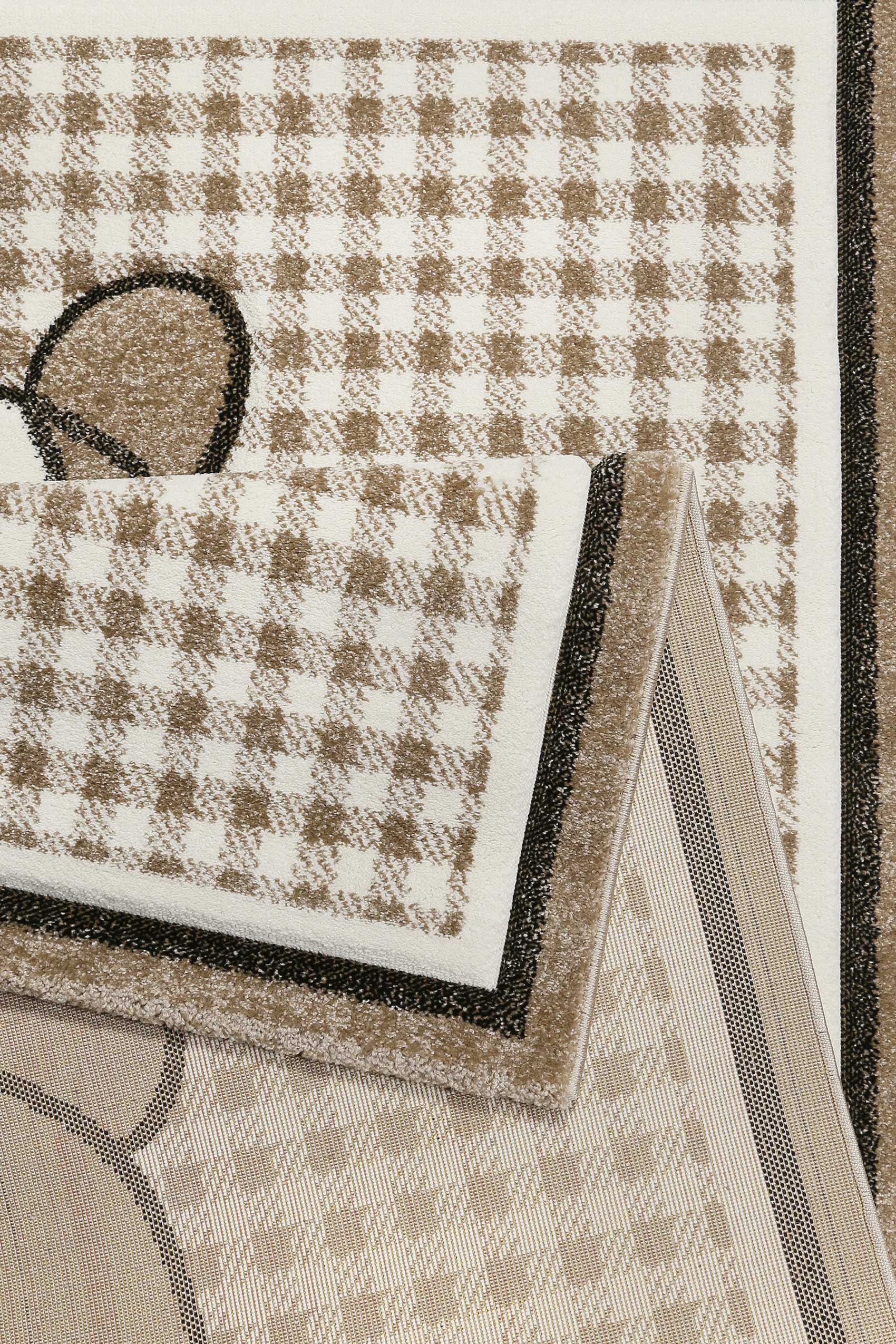 Esprit Kinderteppich Beige Braun 