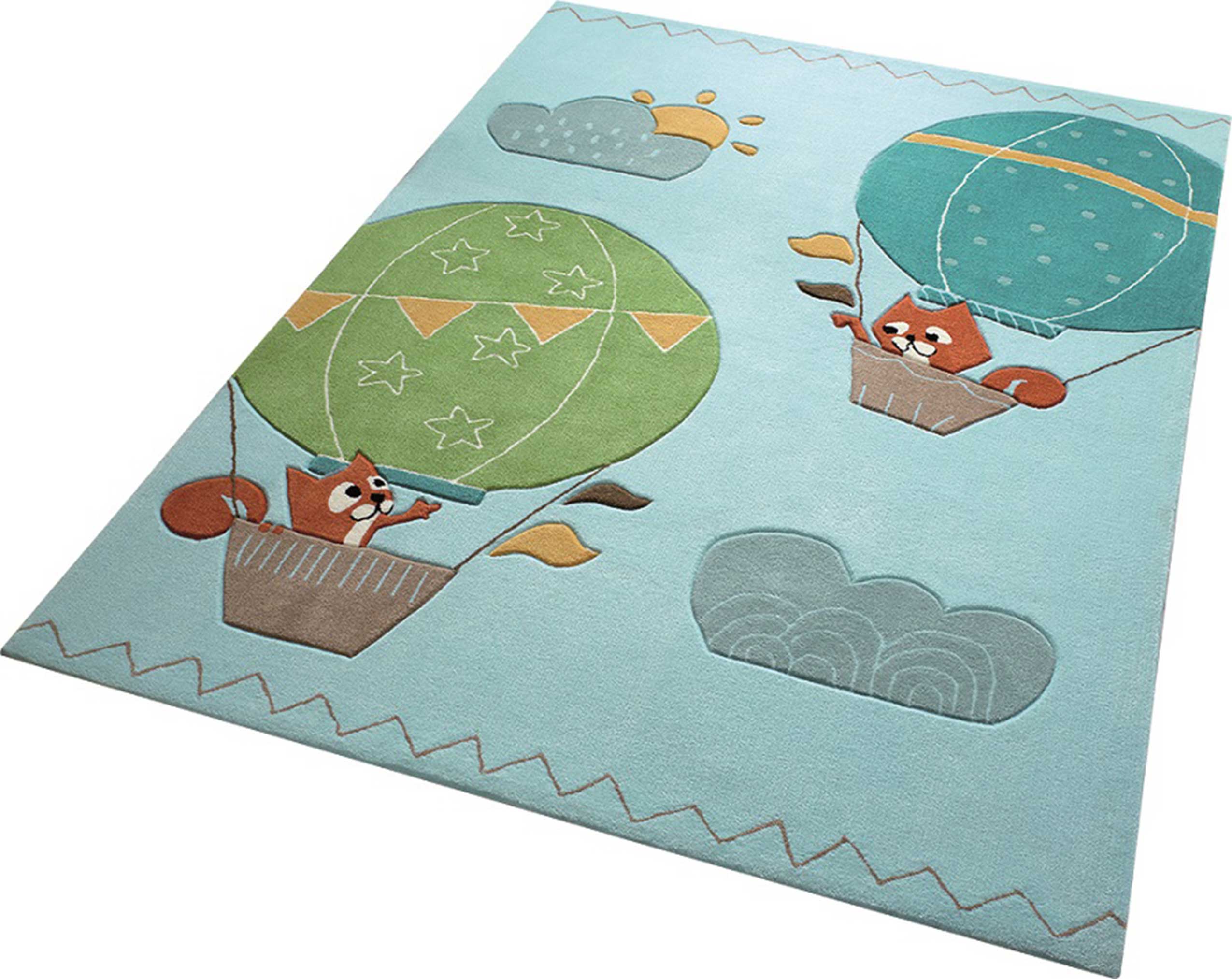 Esprit Kinder Teppich » High Sky « blau - Ansicht 2