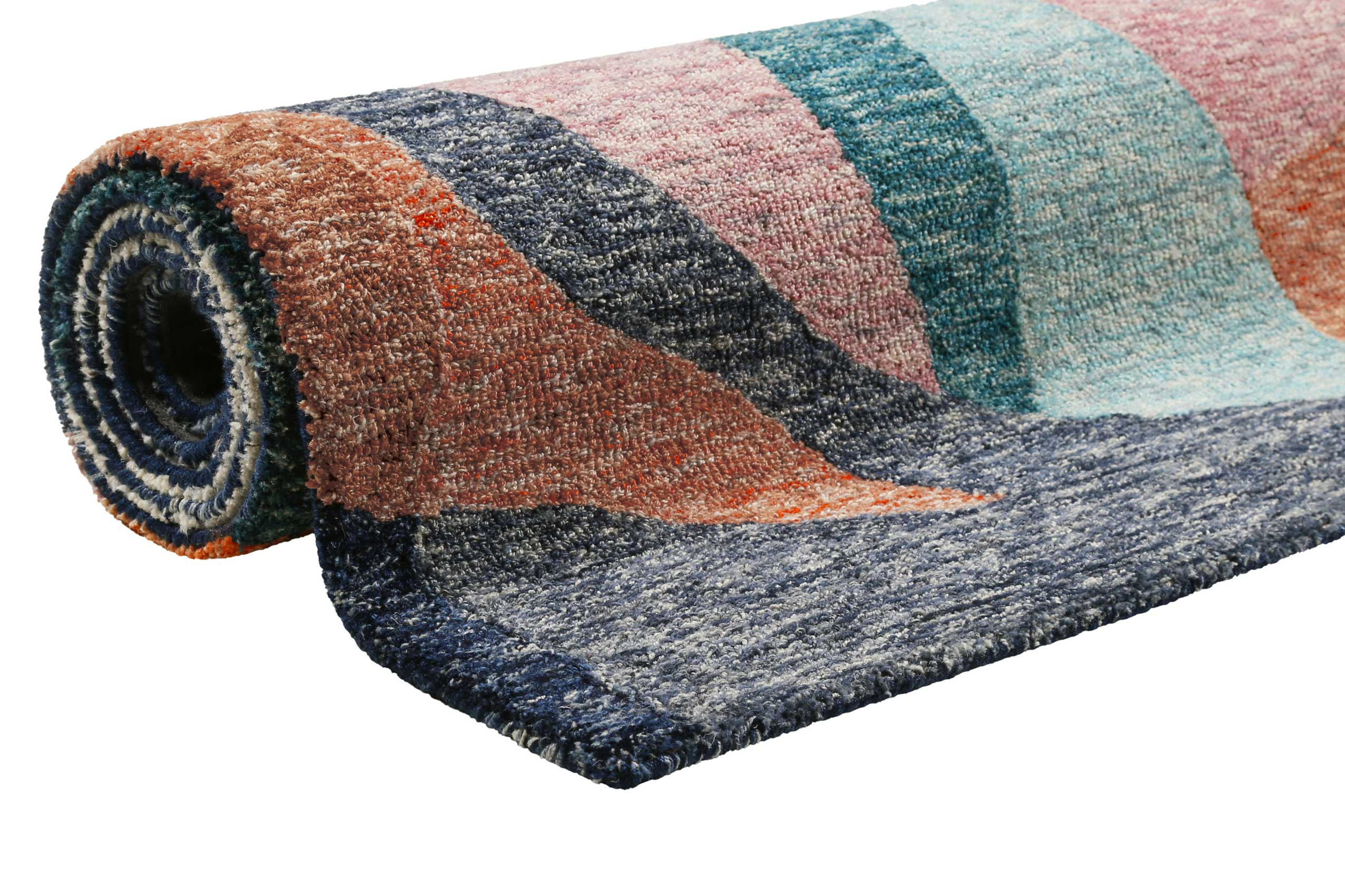 Esprit Kurzflor Teppich Bunt 