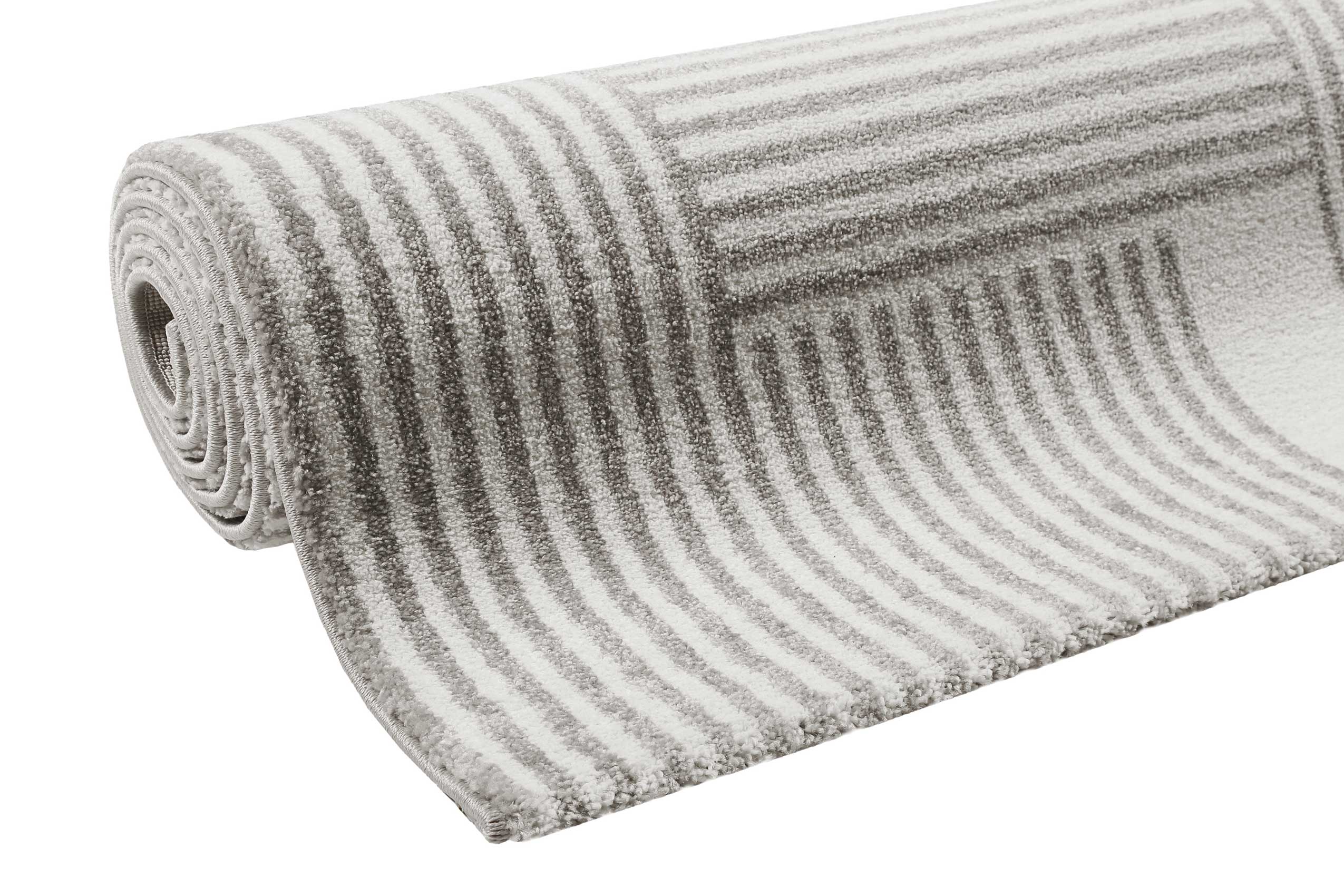Esprit Teppich Grau Creme Beige Kurzflor » Joshua Trees « - Ansicht 7