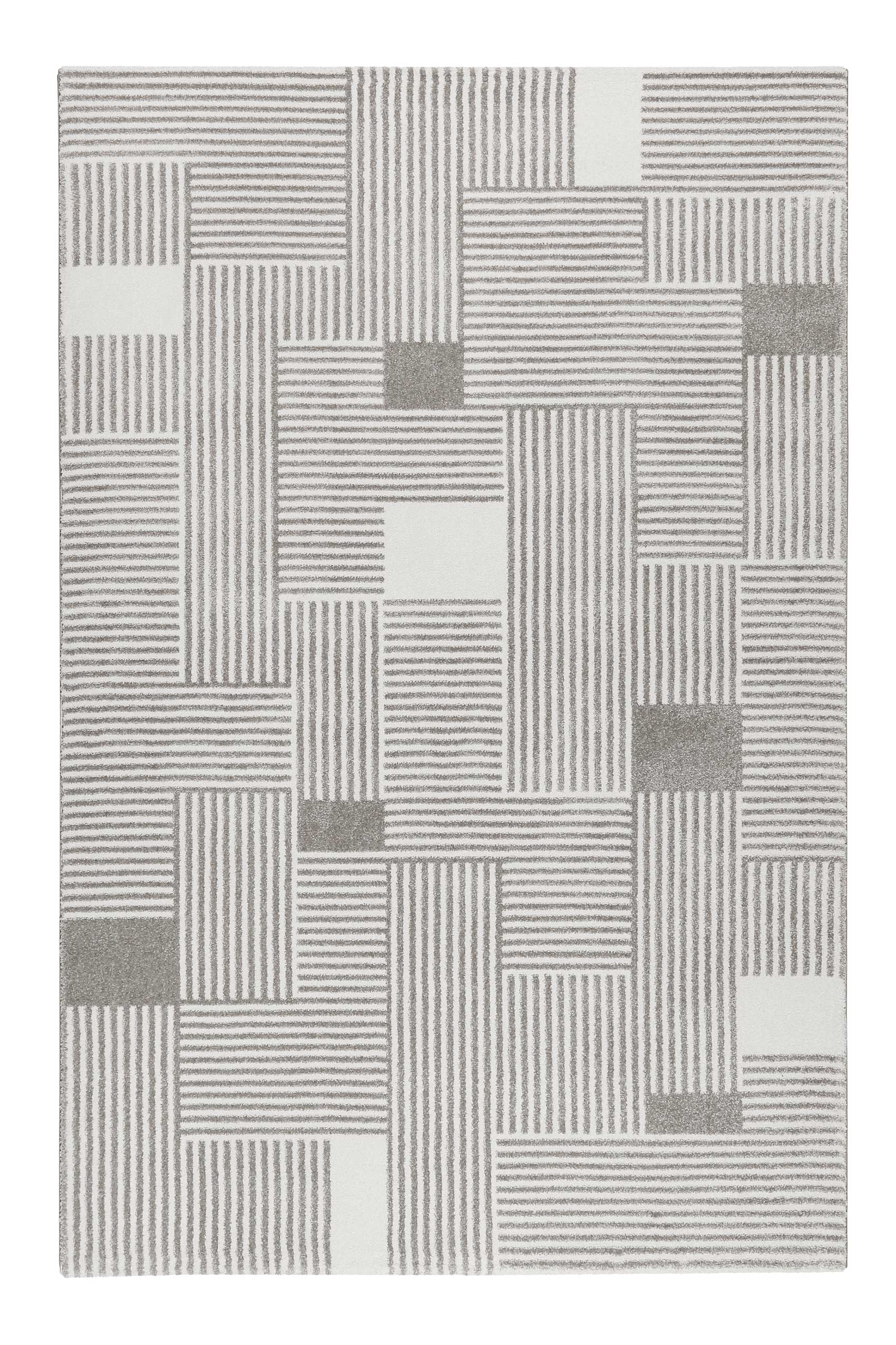 Esprit Teppich Grau Creme Beige Kurzflor » Joshua Trees « - Ansicht 1