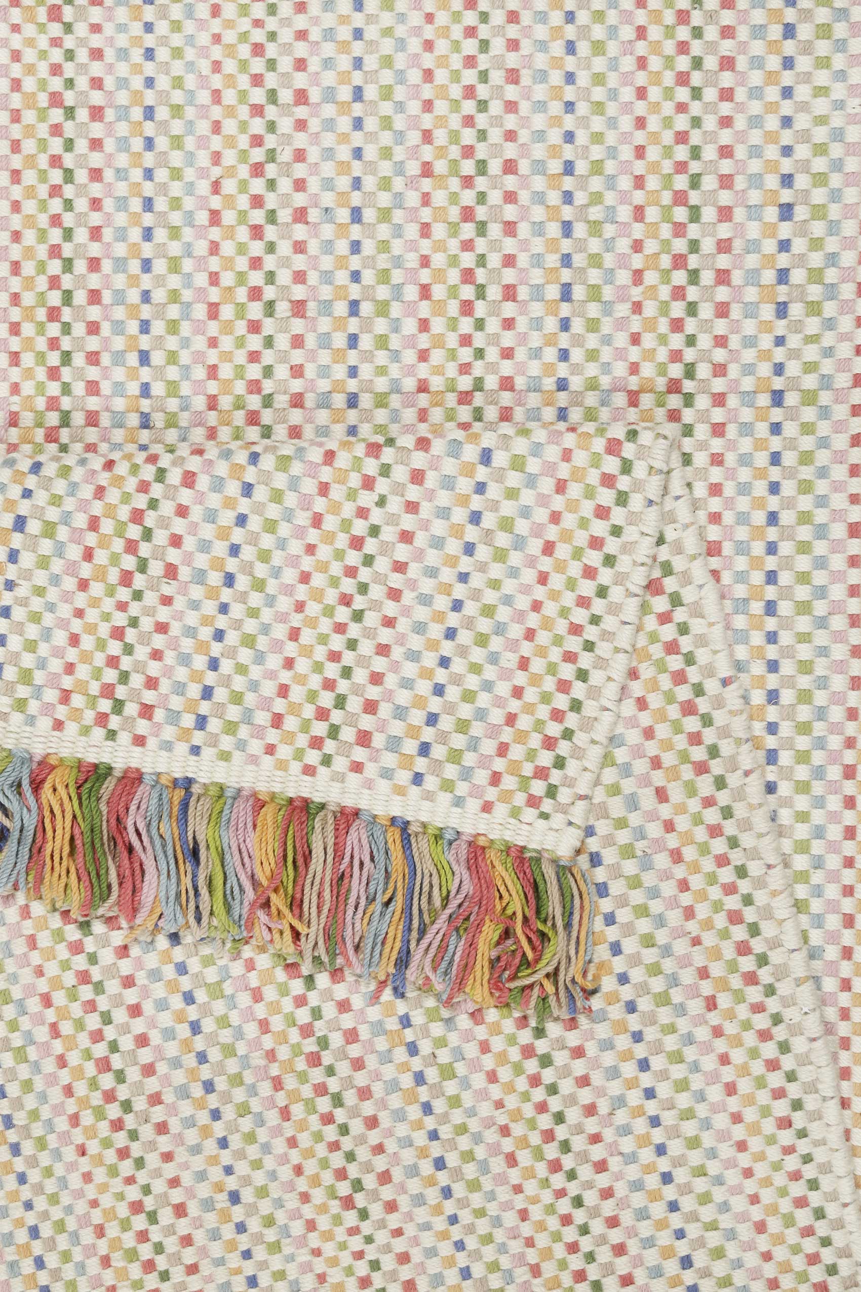 Esprit Kelim Teppich Bunt aus Wolle 
