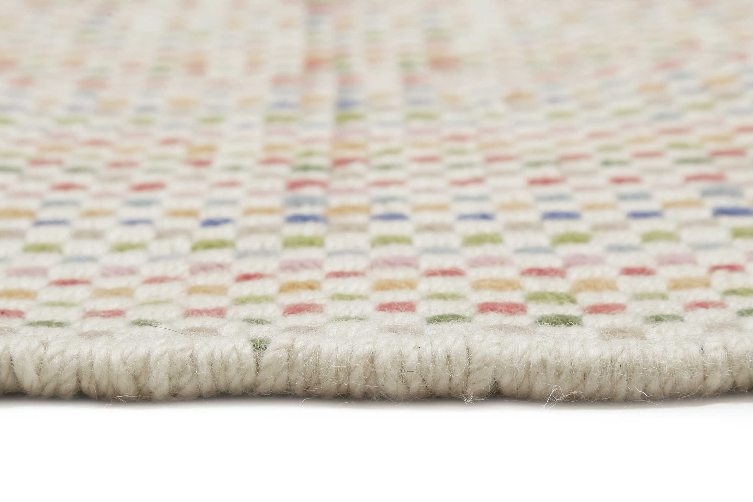 Esprit Kelim Teppich Bunt aus Wolle 
