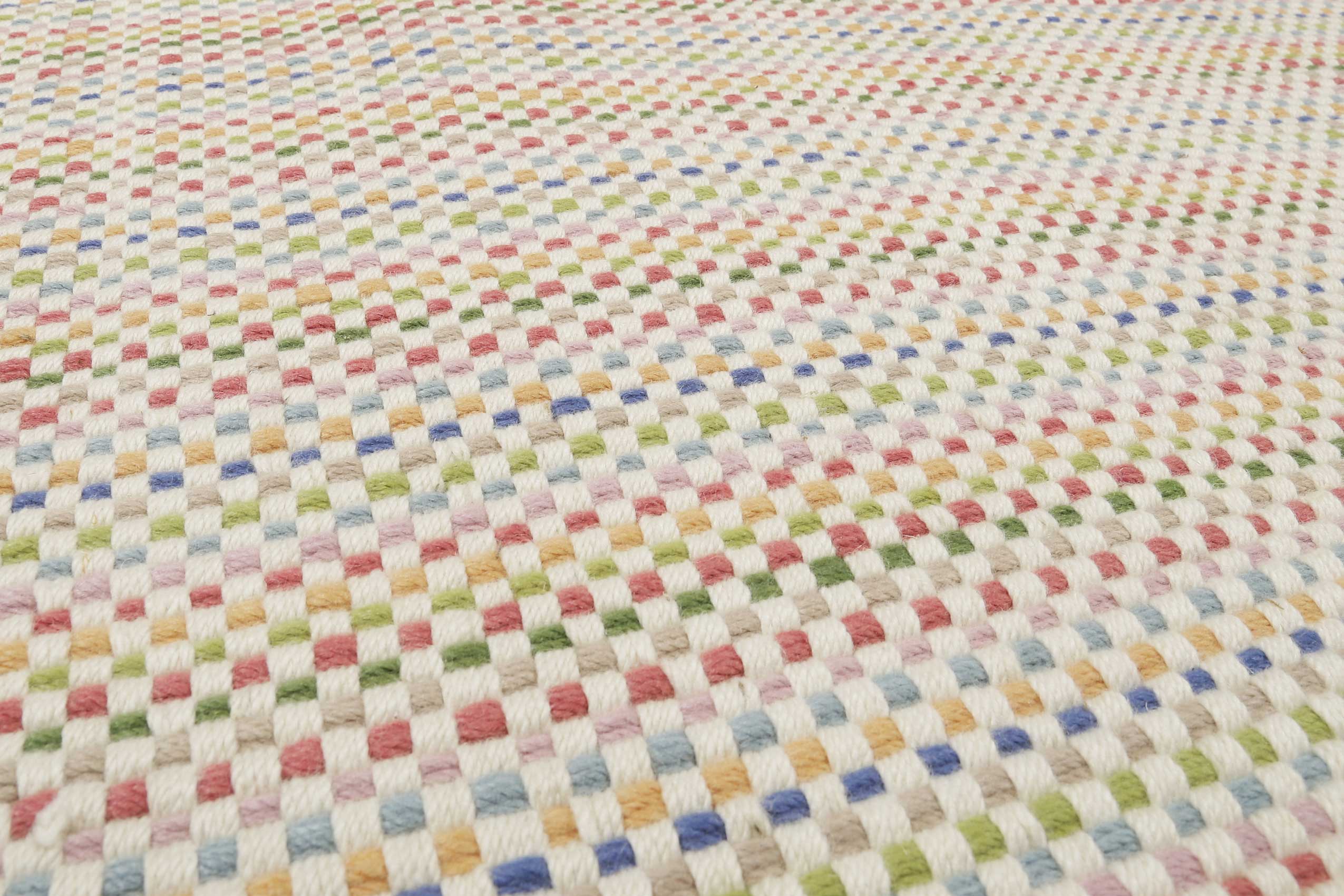 Esprit Kelim Teppich Bunt aus Wolle 