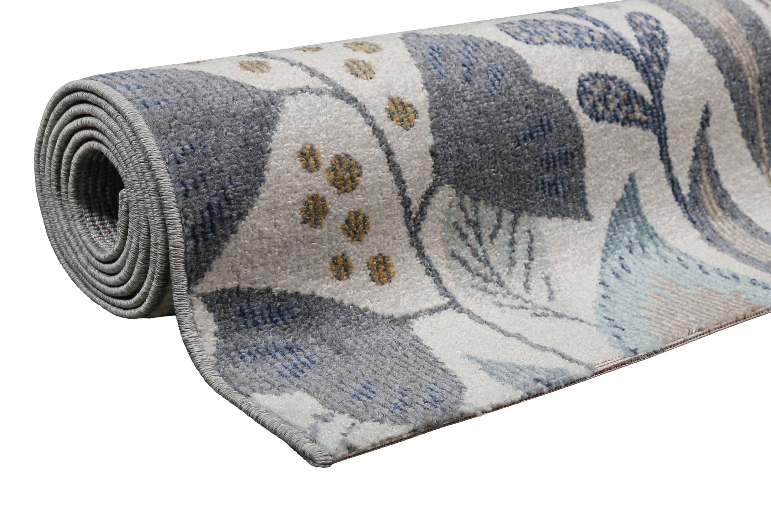 Esprit Teppich In- und Outdoor Blau Beige 