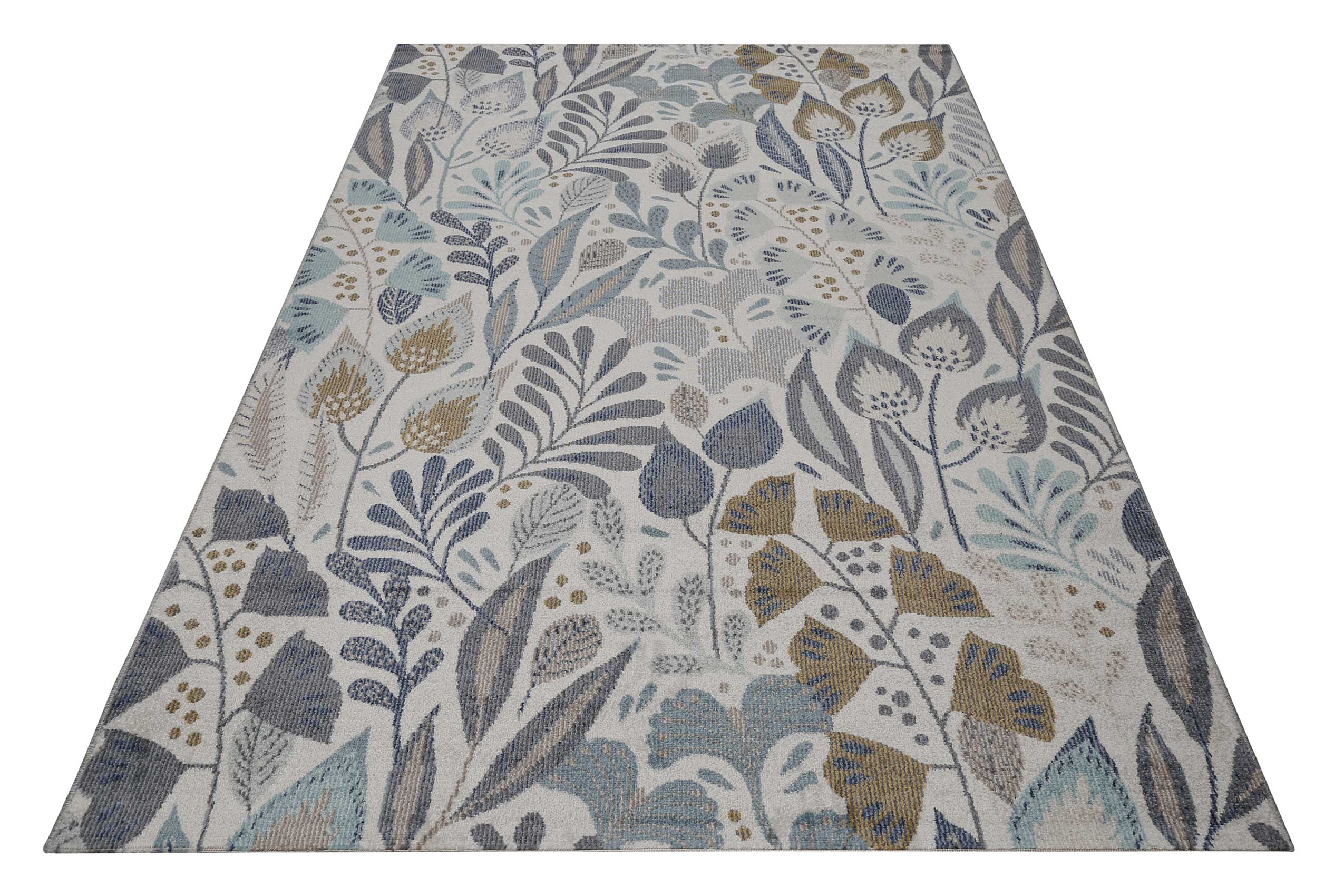 Esprit Teppich In- und Outdoor Blau Beige 