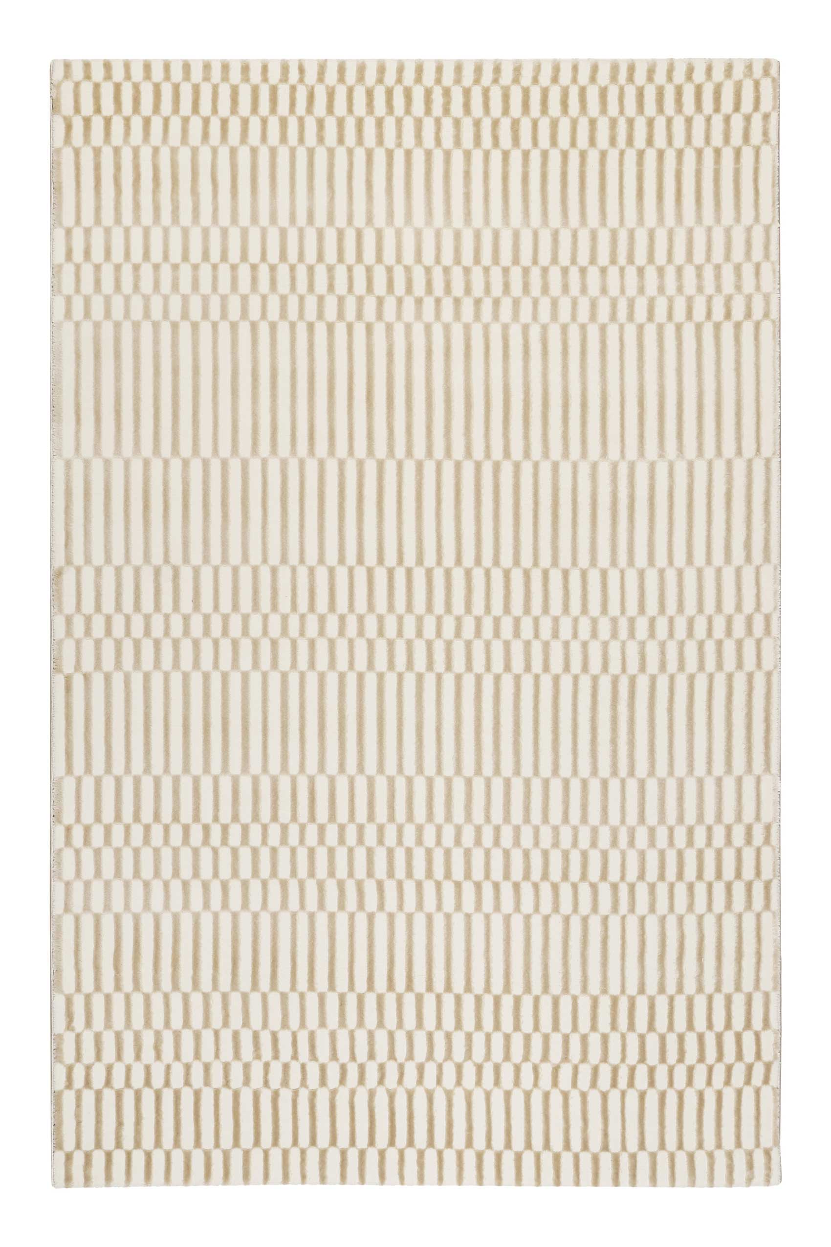Esprit Teppich Creme Beige Kurzflor 