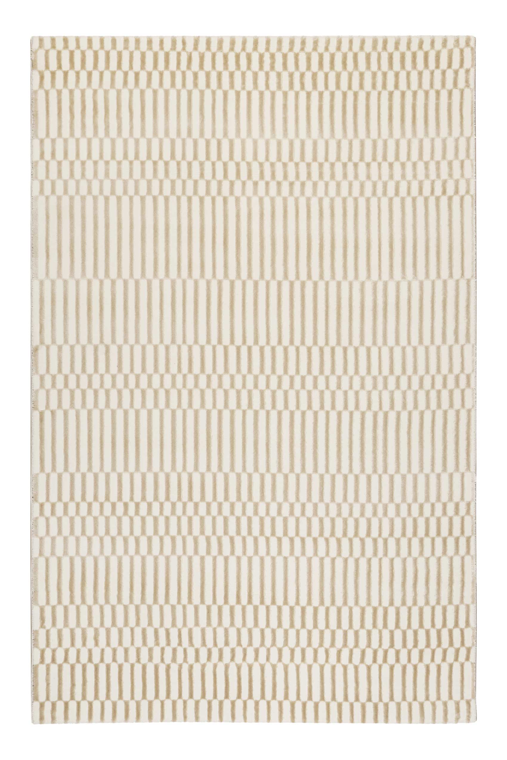 Esprit Teppich Creme Beige Kurzflor » Linn « - Ansicht 1