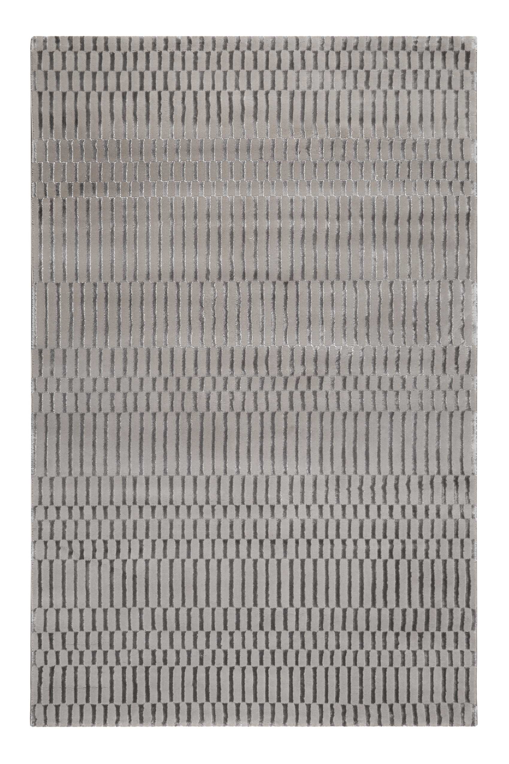 Esprit Teppich Grau Kurzflor 