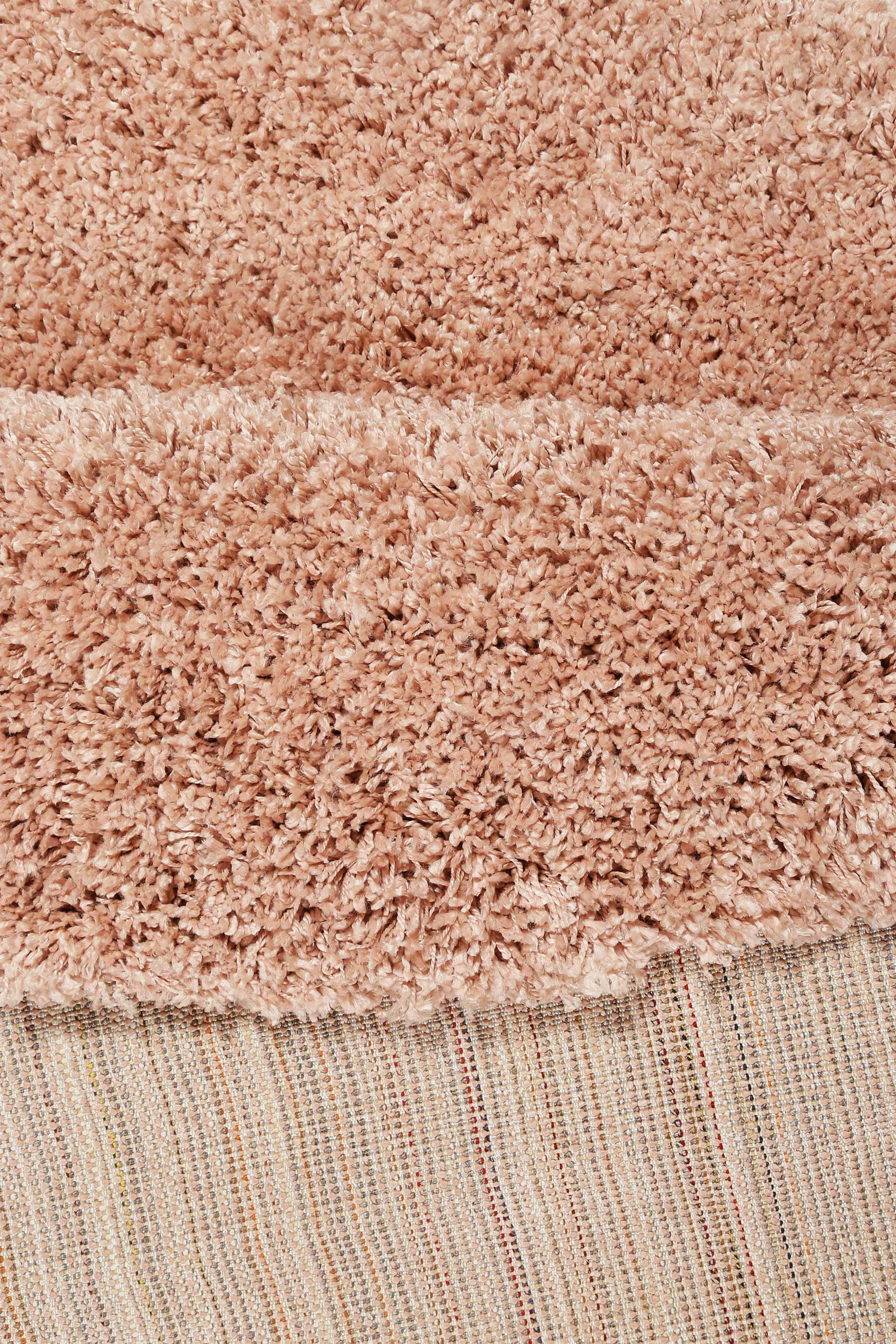 Esprit Teppich Rund Rosa Hochflor » Live Nature « - Ansicht 3