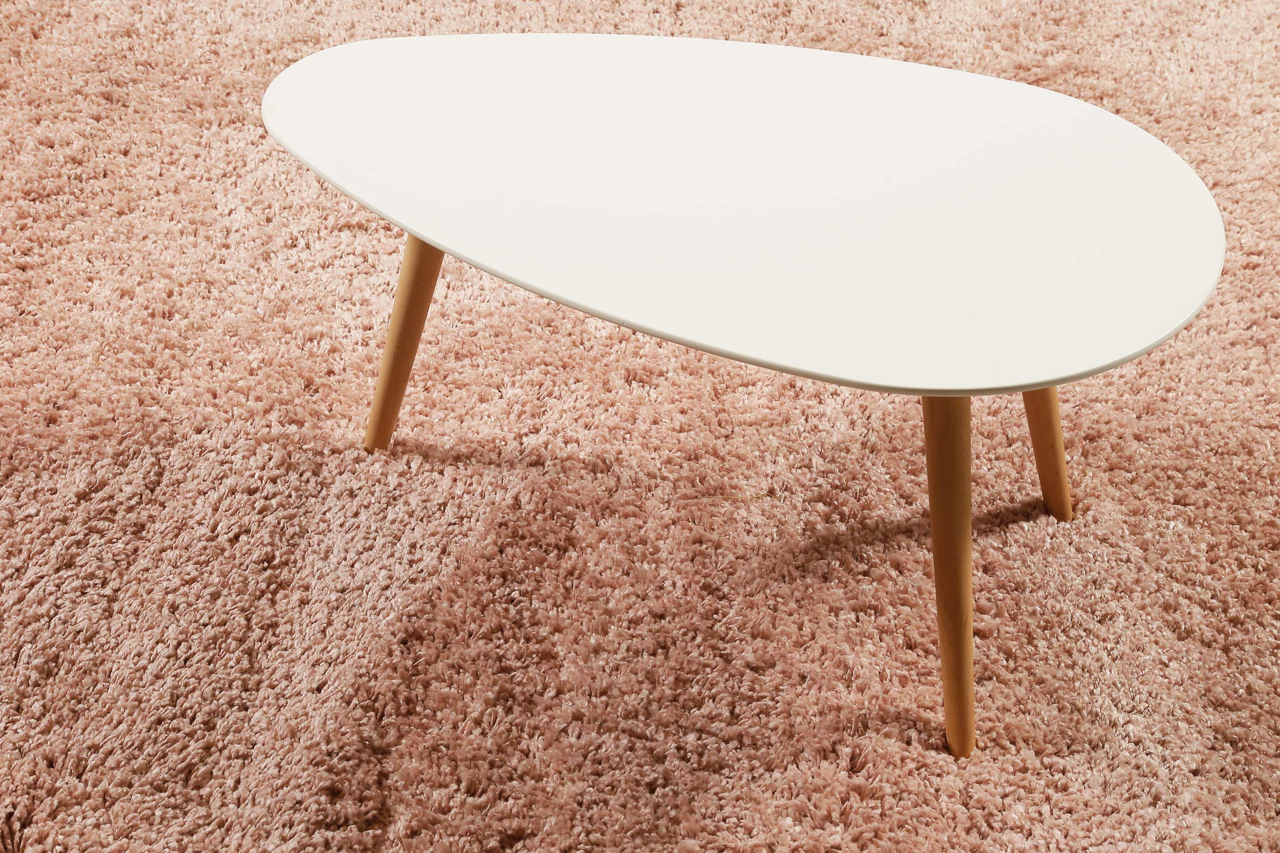 Esprit Teppich Rund Rosa Hochflor » Live Nature « - Ansicht 5