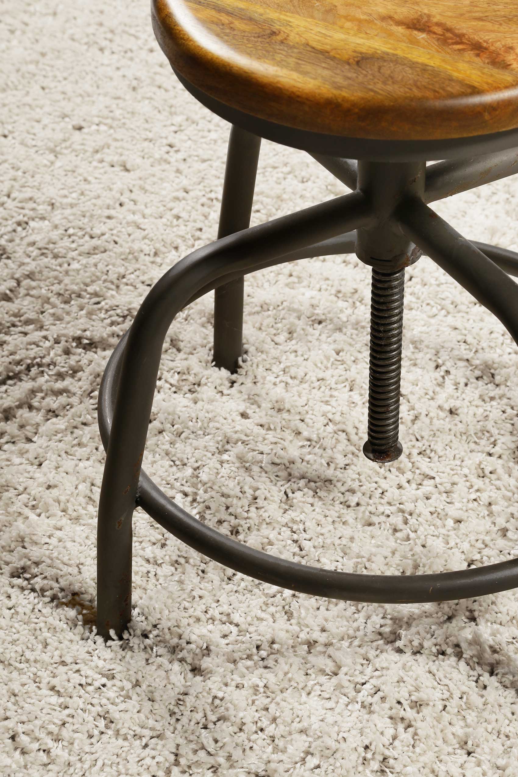 Esprit Teppich Rund Creme Beige Hochflor » Live Nature « - Ansicht 6
