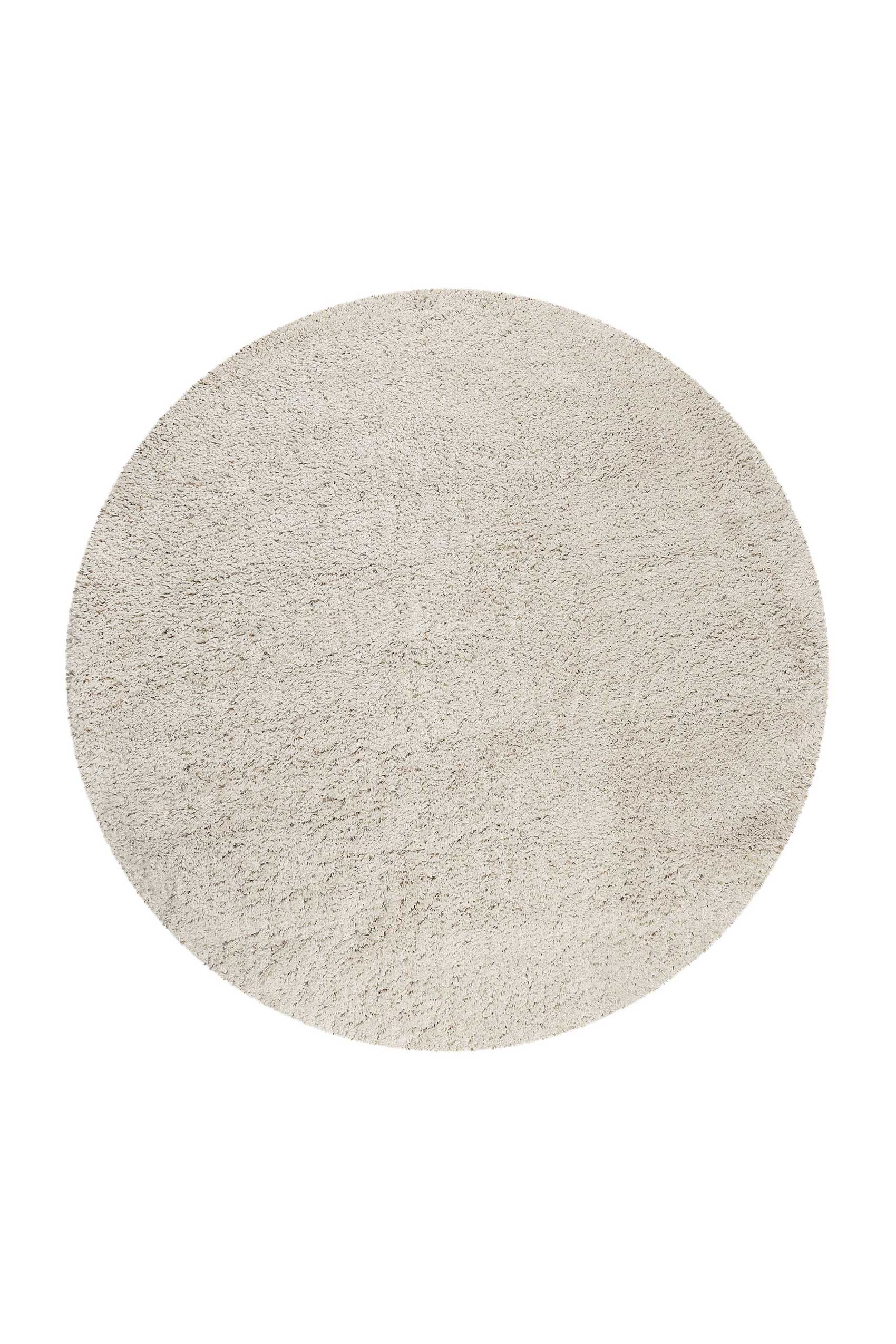 Esprit Teppich Rund Creme Beige Hochflor » Live Nature « - Ansicht 1